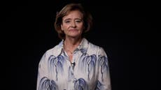 Cherie Blair: I was pushed down stairs by a domestic abuser