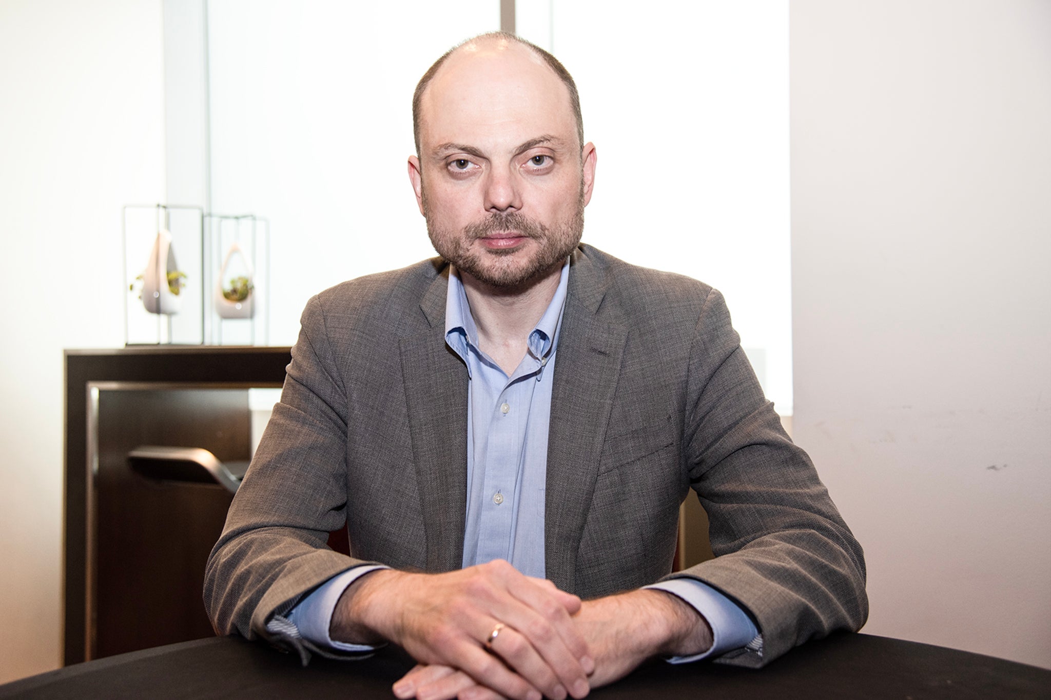 Vladimir Kara-Murza sits down with The Independent in London to recall his Siberian prison ordeal