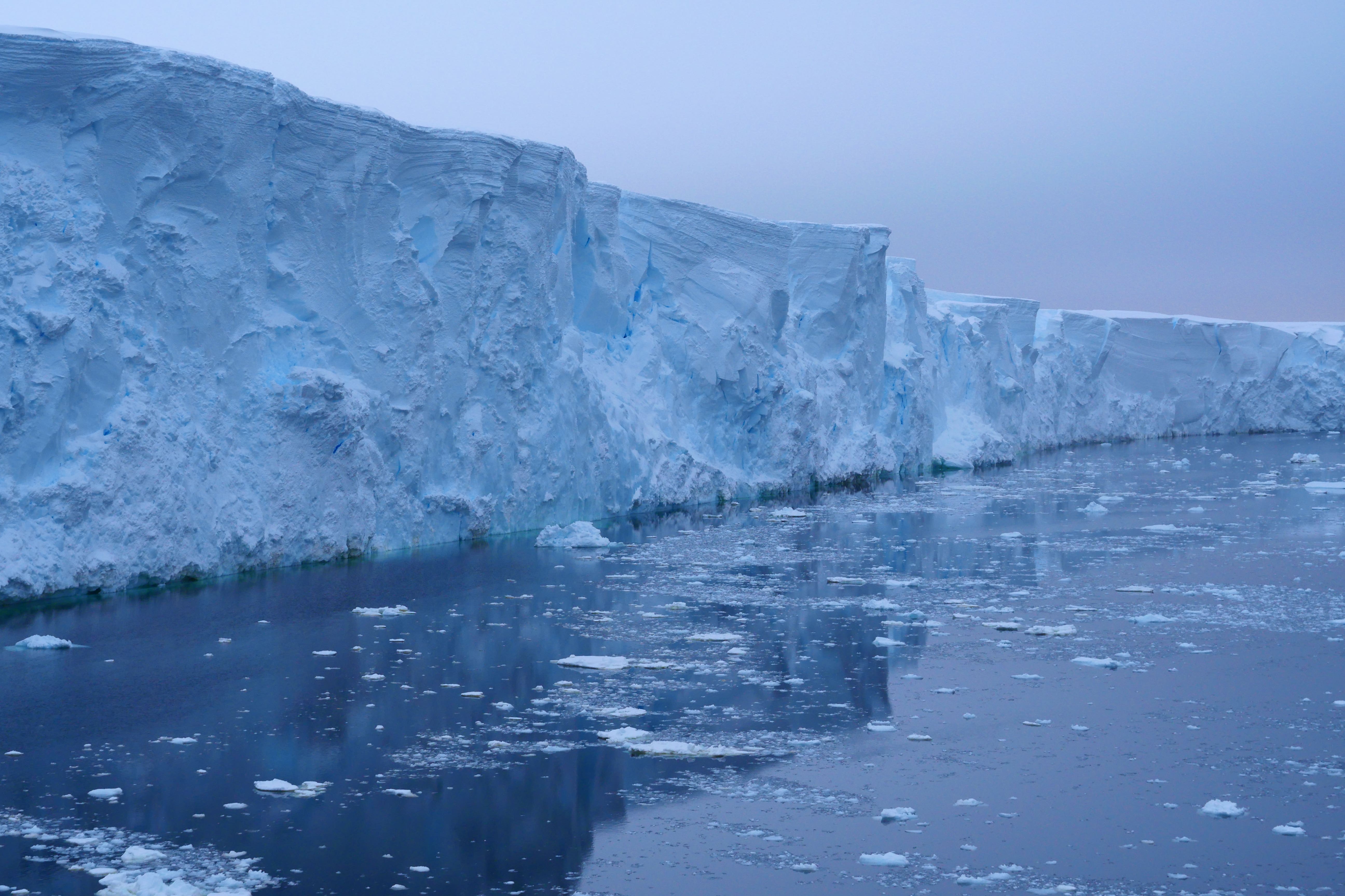 The glacier spans an area equal to the island of Great Britain or the US state of Florida (Rob Larter/BAS/PA)