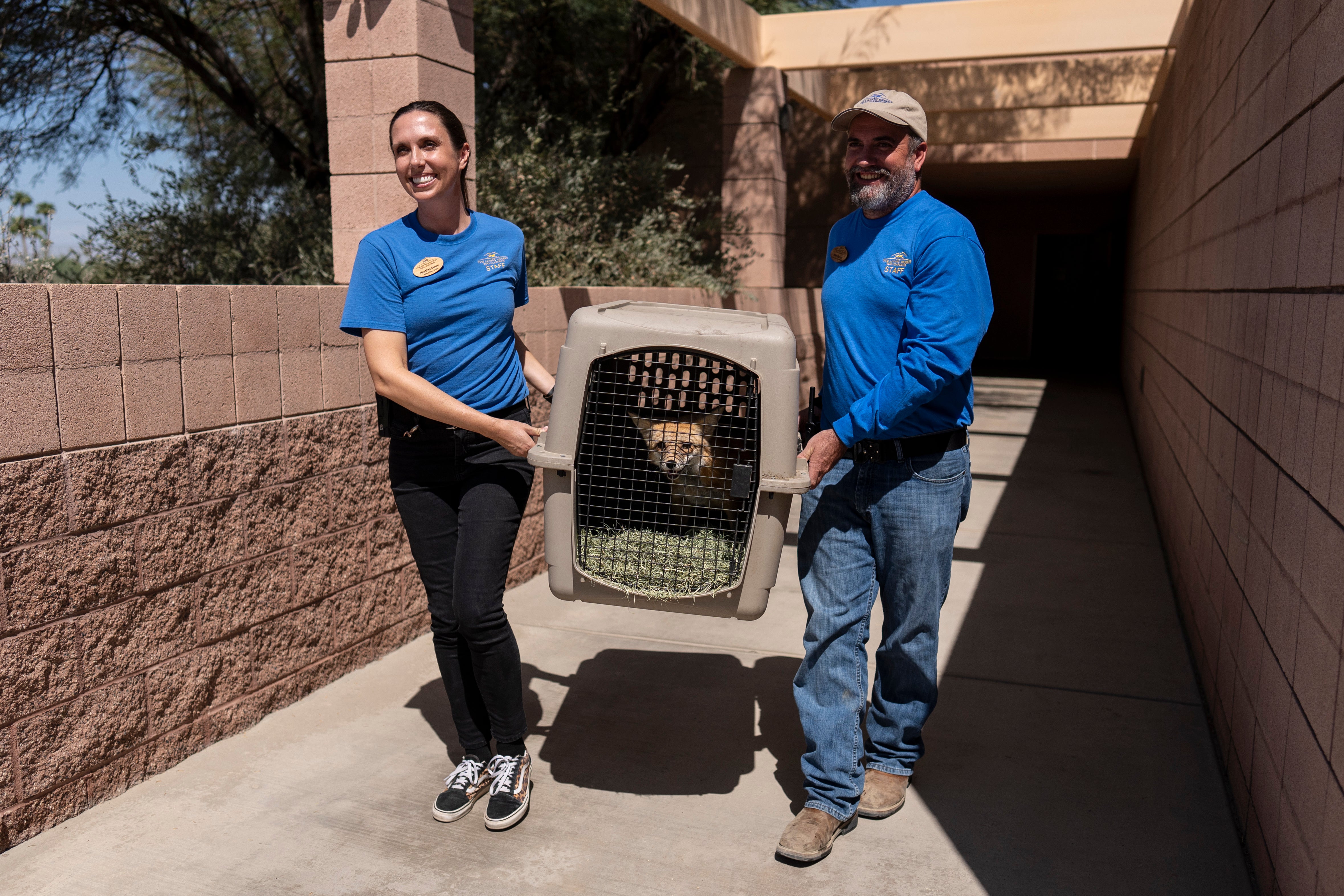 California Wildfire Moving Zoo