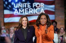 Kamala Harris says she’d shoot an intruder in interview with Oprah Winfrey: Live