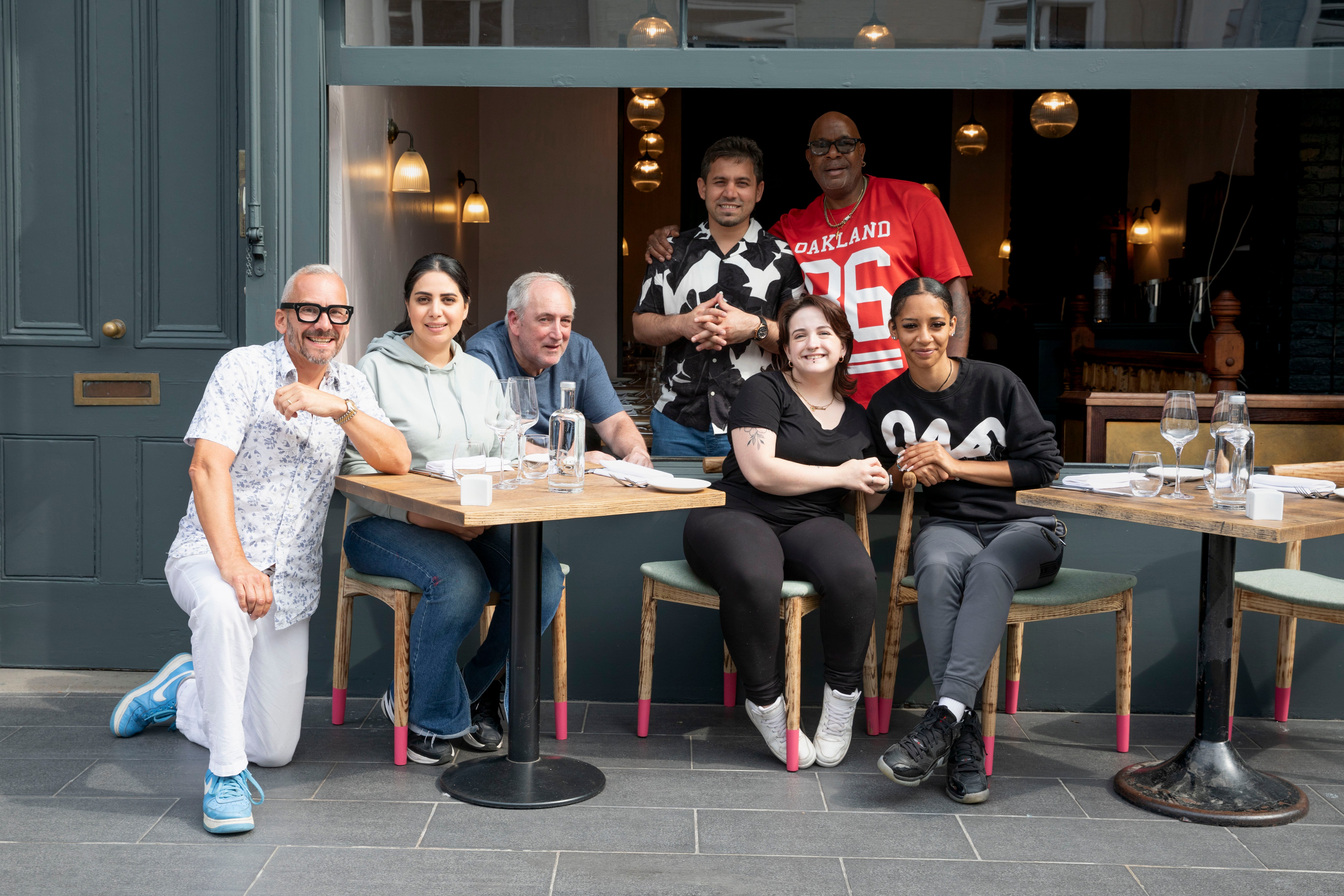 The restaurant opened in September and employs 15 people considered homeless