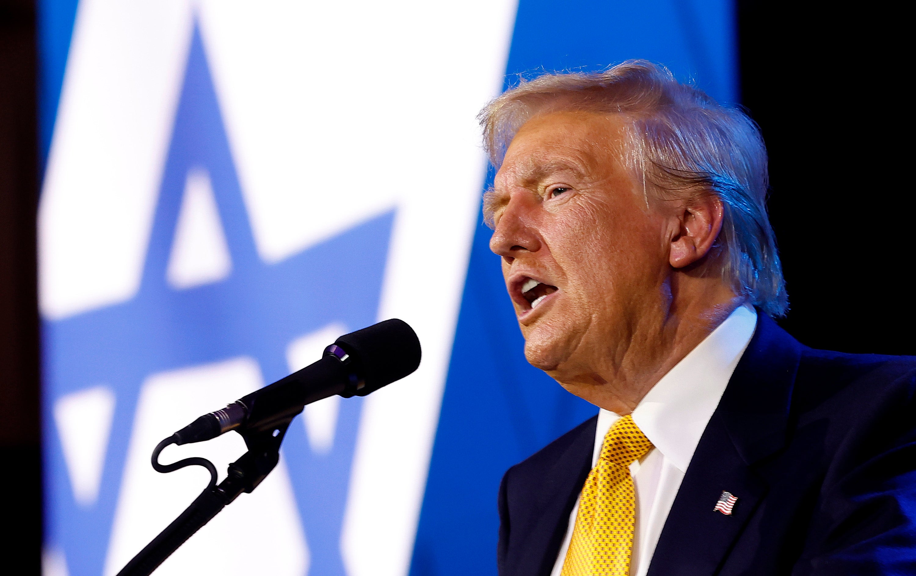 Donald Trump claims Jewish voters will be to blame if he loses in November