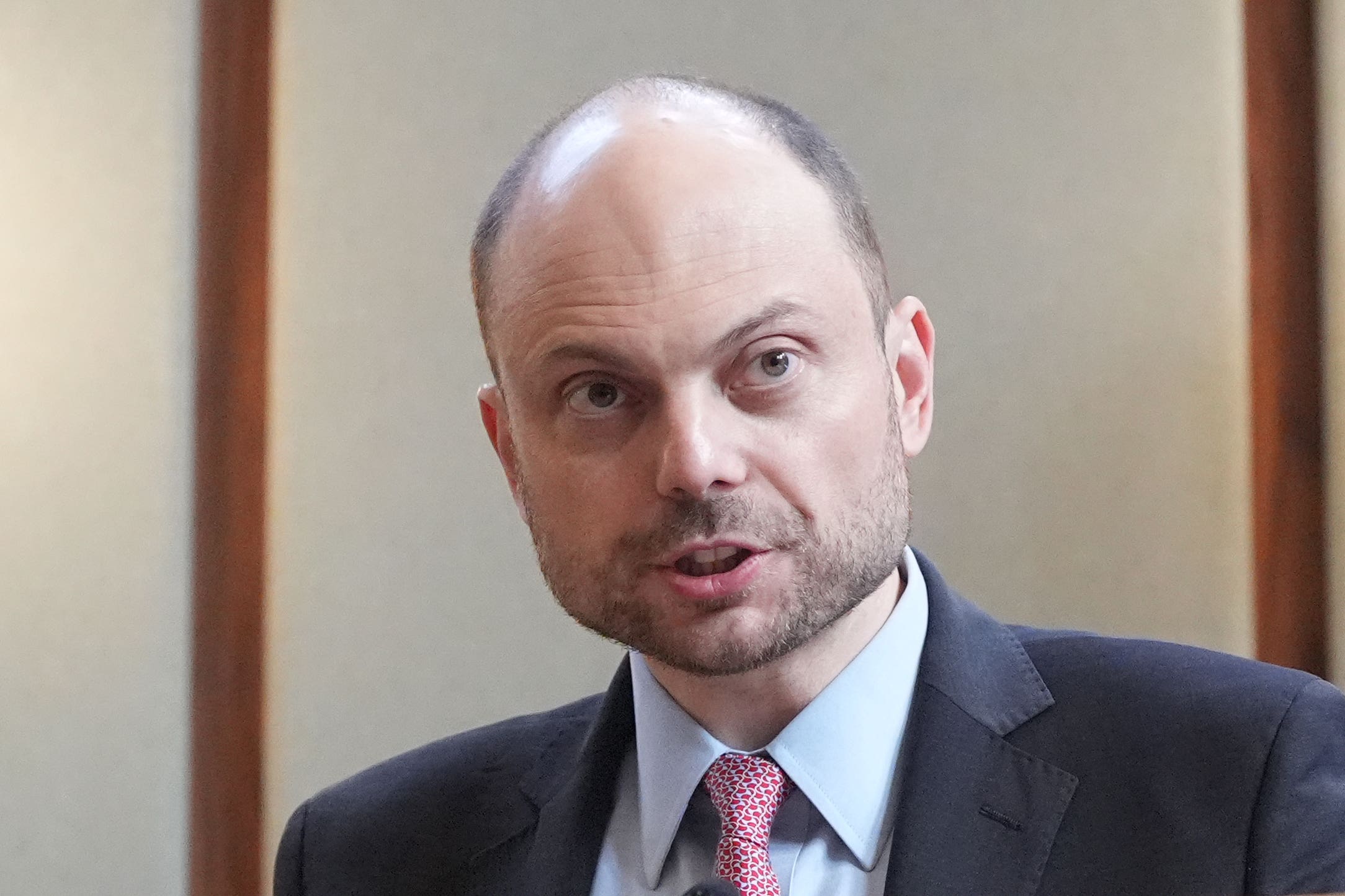 Vladimir Kara-Murza spent more than two years in detention in Russia for his opposition to Vladimir Putin and the war in Ukraine (Stefan Rousseau/PA)