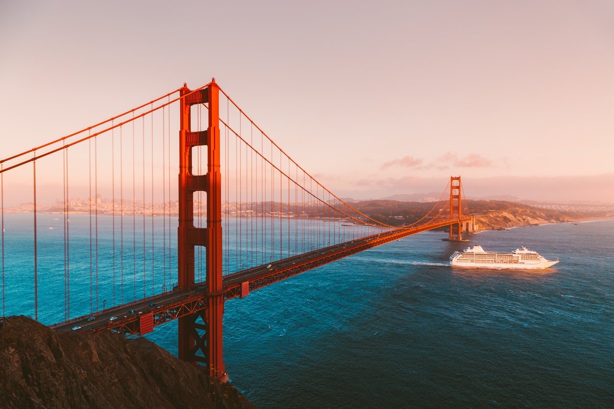 San Francisco’s iconic Golden Gate Bridge