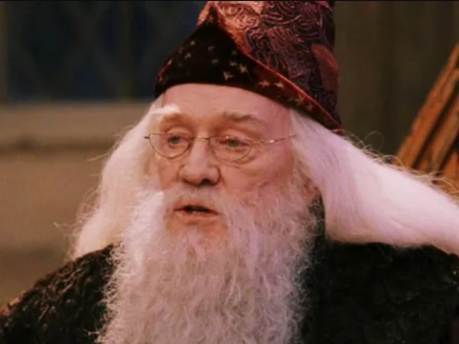 Richard Harris as Album Dumbledore in the ‘Harry Potter’ franchise