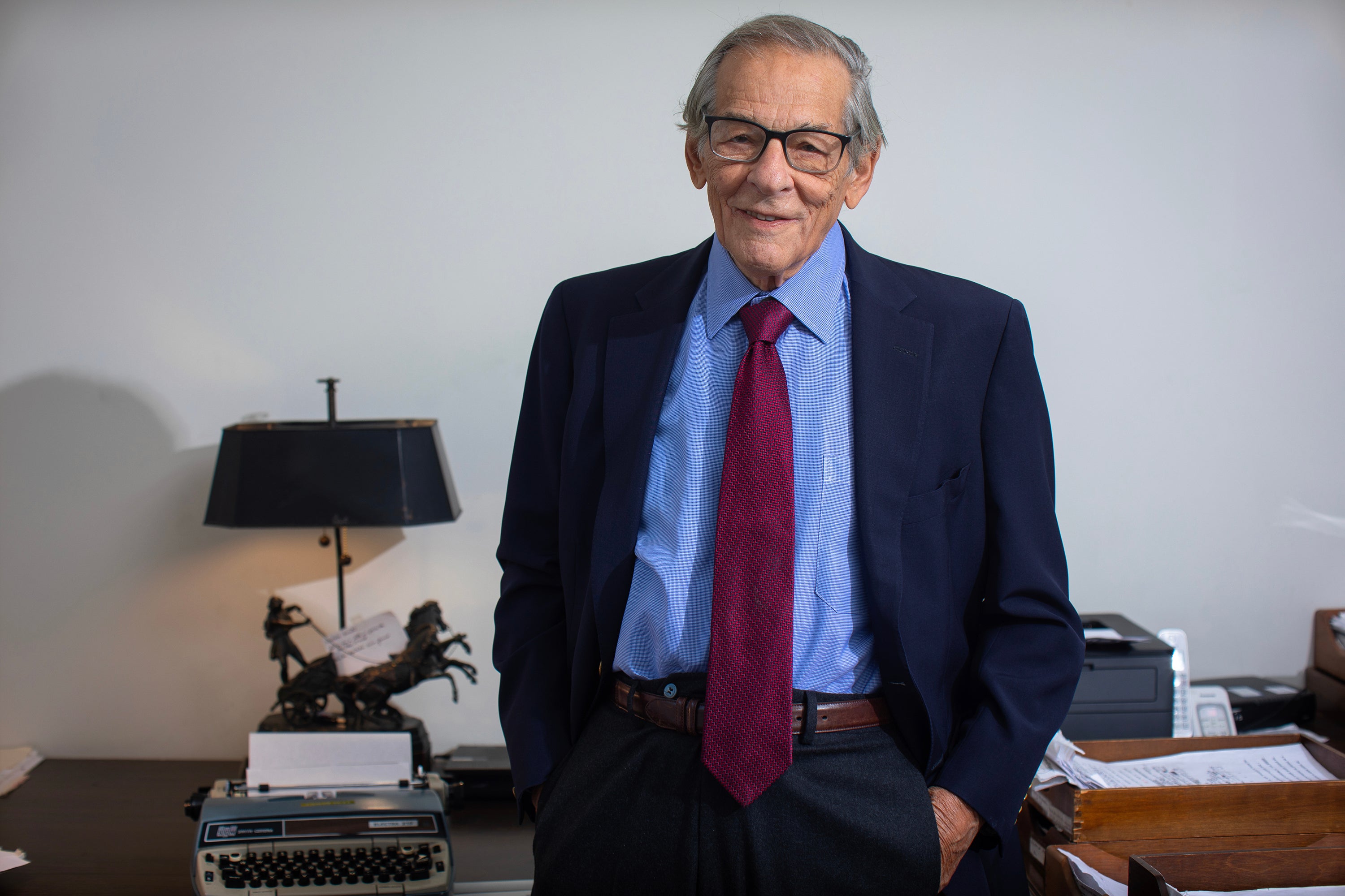 Robert Caro Portrait Session