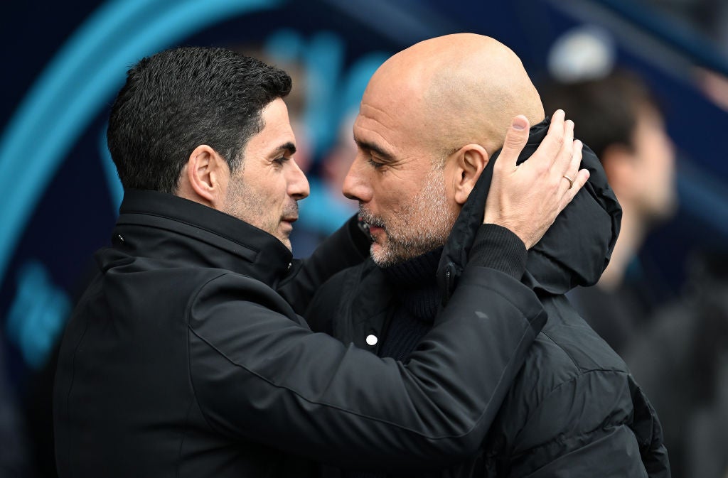 Last season’s meetings between Mikel Arteta and Pep Guardiola were starved of incident and dominated by defenders