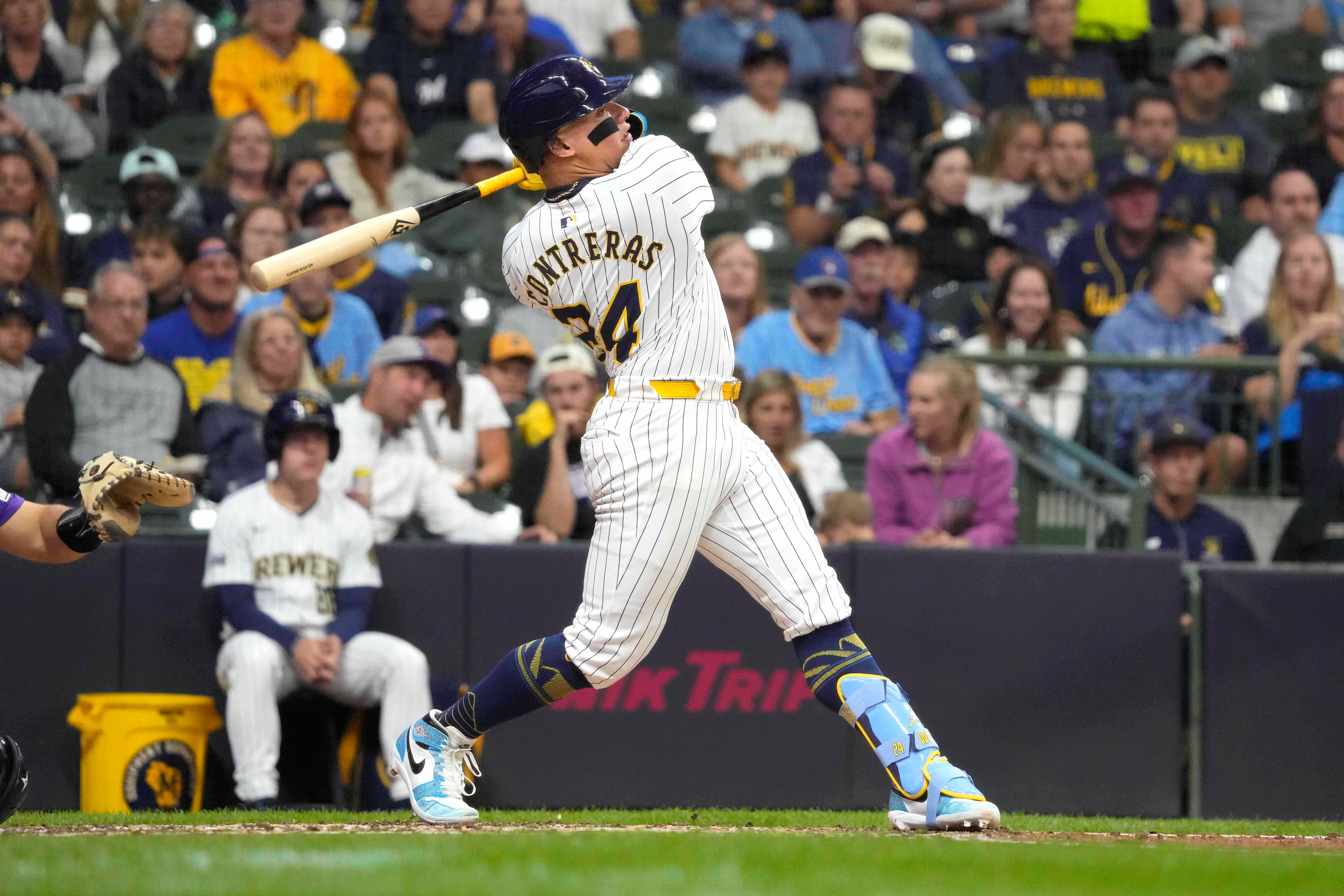 Rockies Brewers Baseball