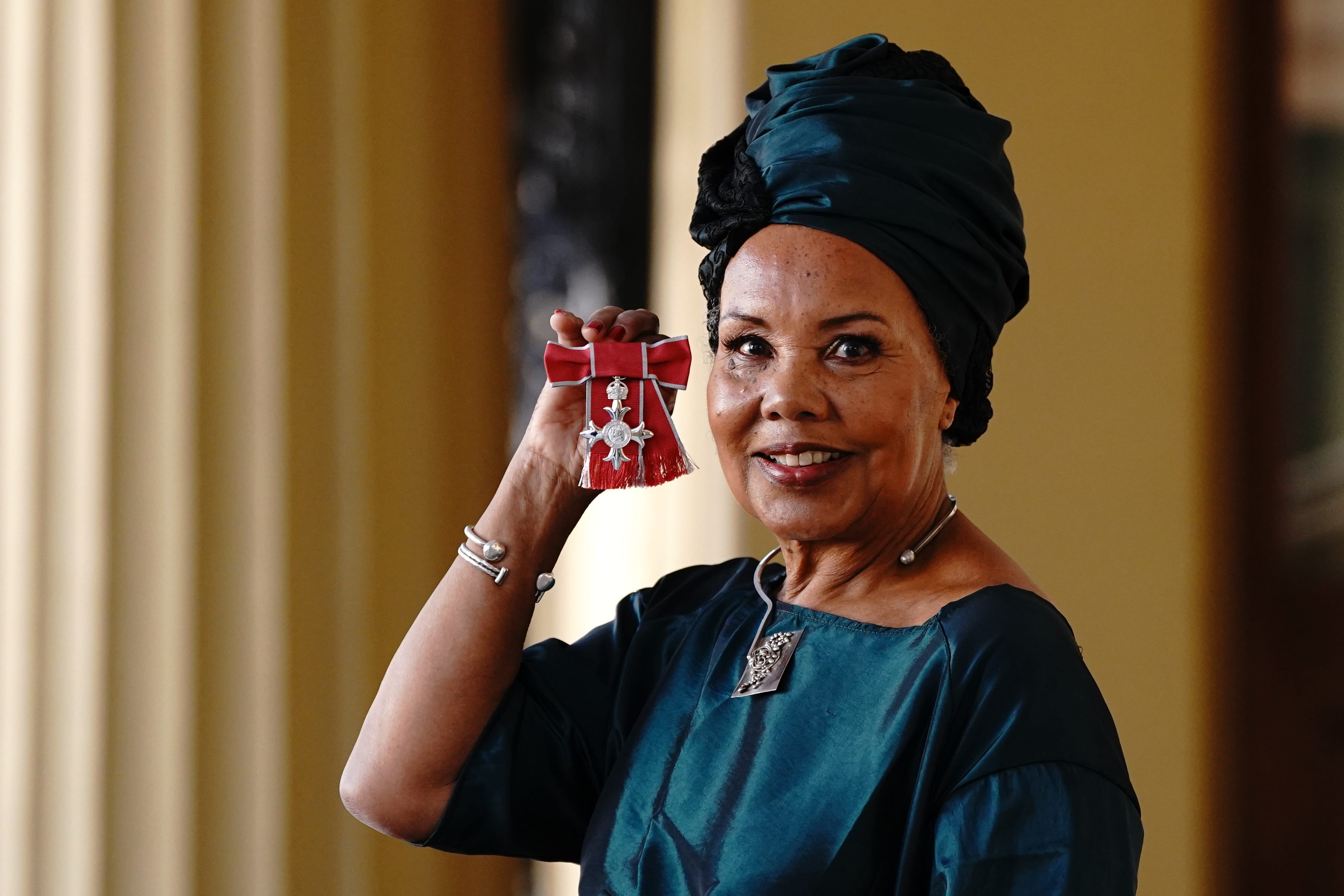 Sylvestre, also known as Cleopatra Palmer, was made an MBE last year (Victoria Jones/PA)