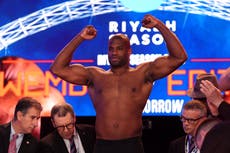 Daniel Dubois weighs in at career-high 17st 10lbs ahead of Anthony Joshua fight