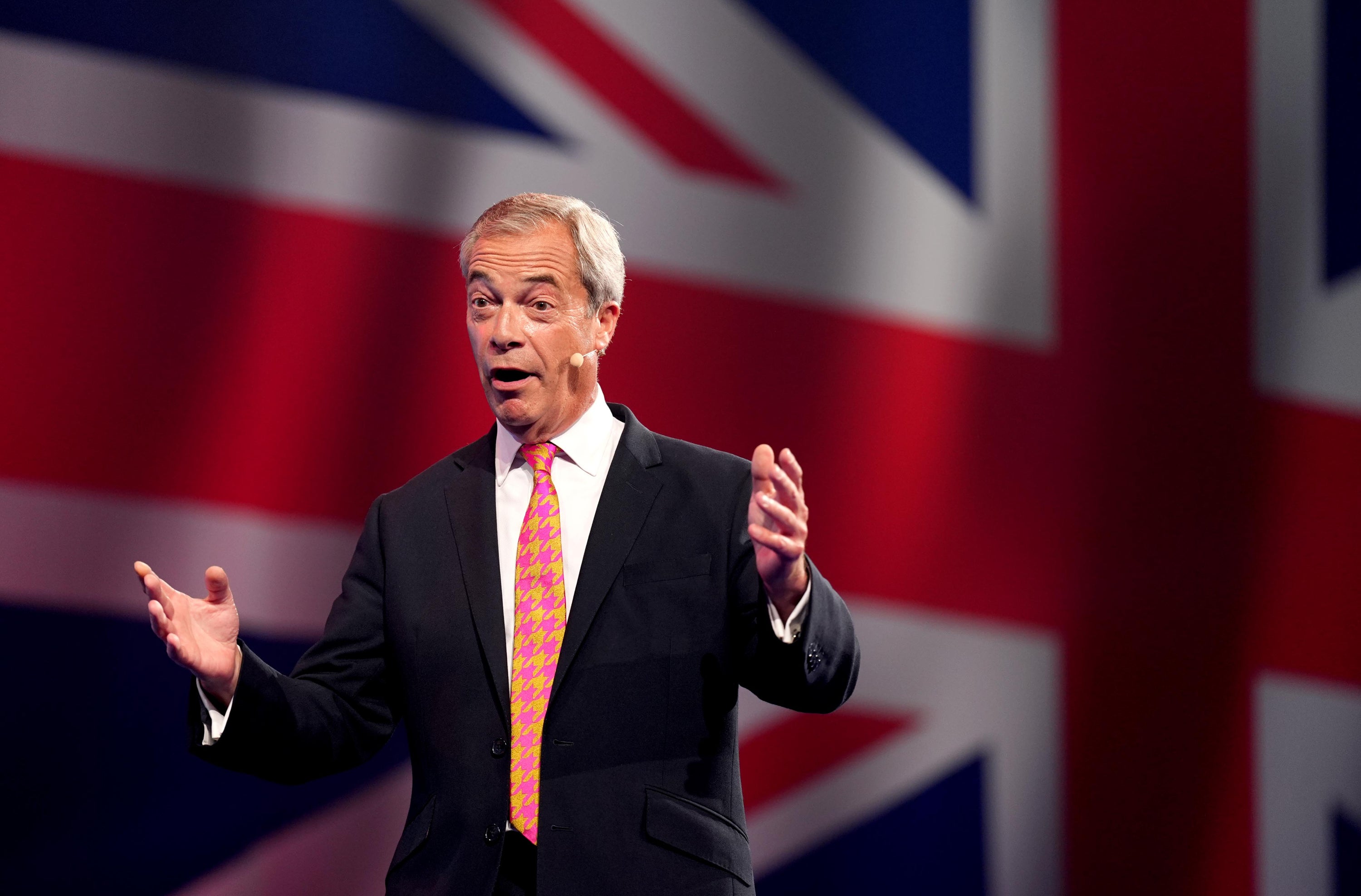 Nigel Farage’s party is growing in support