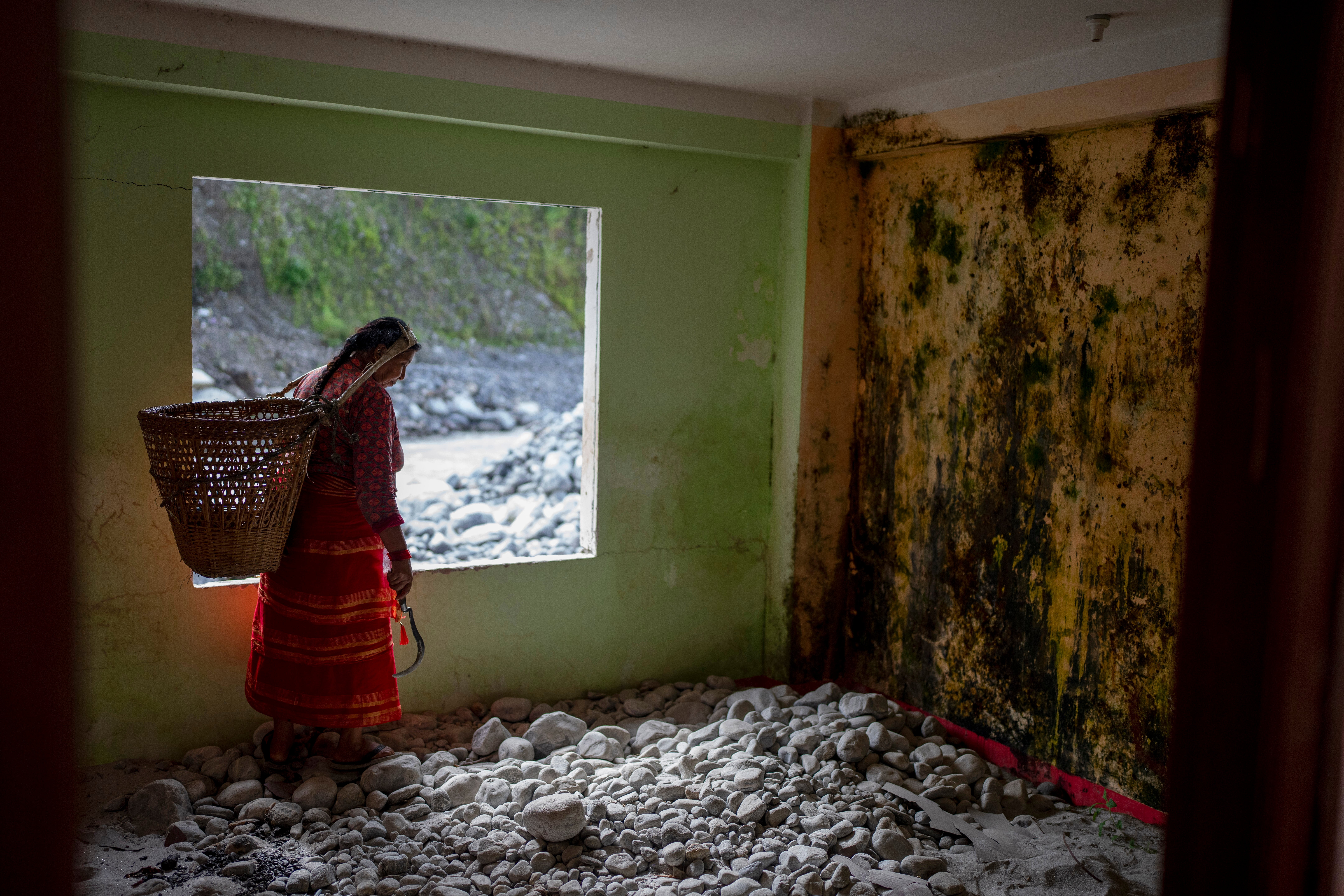 Climate Migration Nepal Landslides