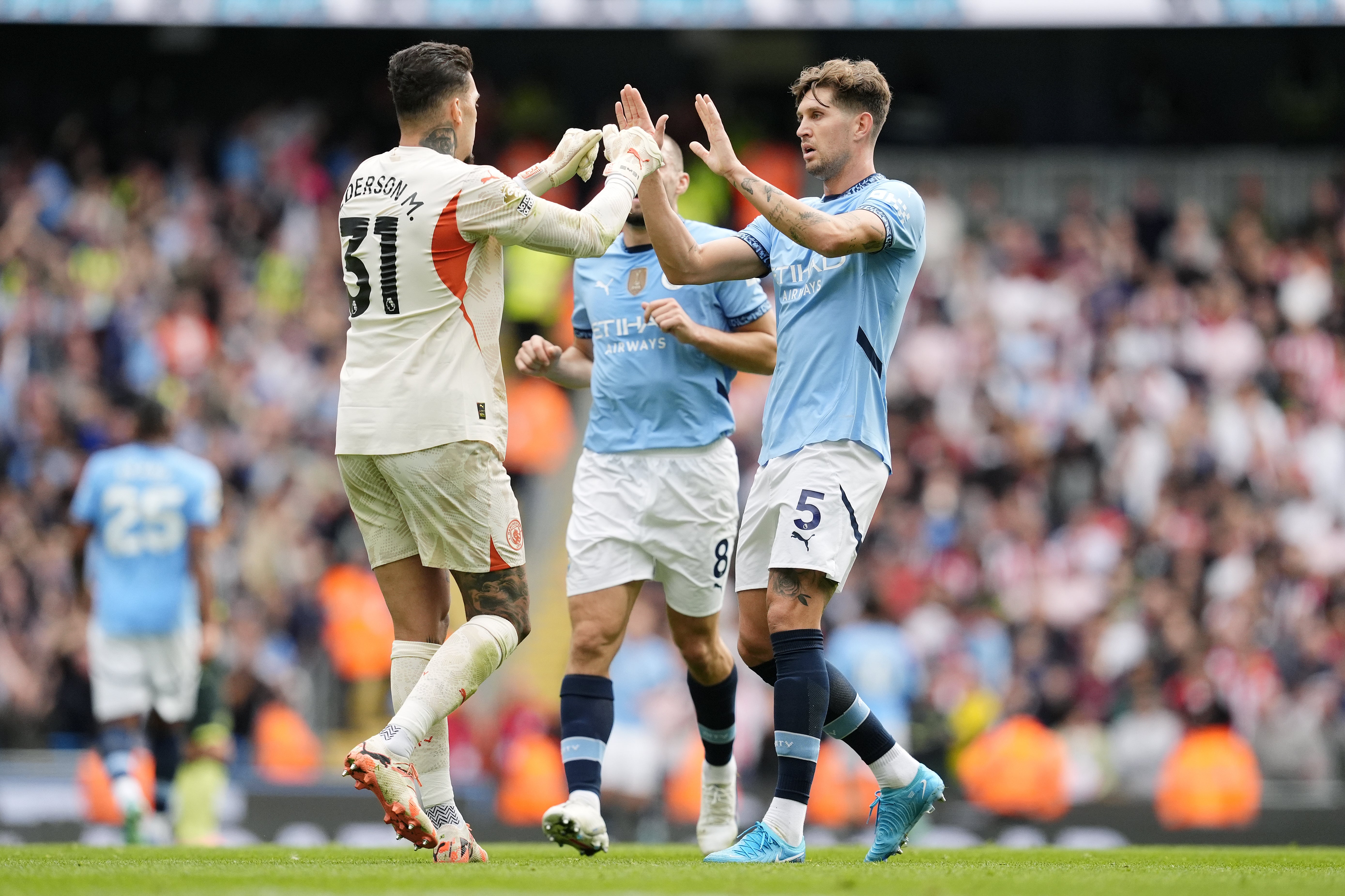 City have opened their Premier League campaign with four successive wins (Nick Potts/PA)