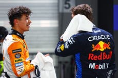 Lando Norris clinches Singapore GP pole ahead of F1 title rival Max Verstappen