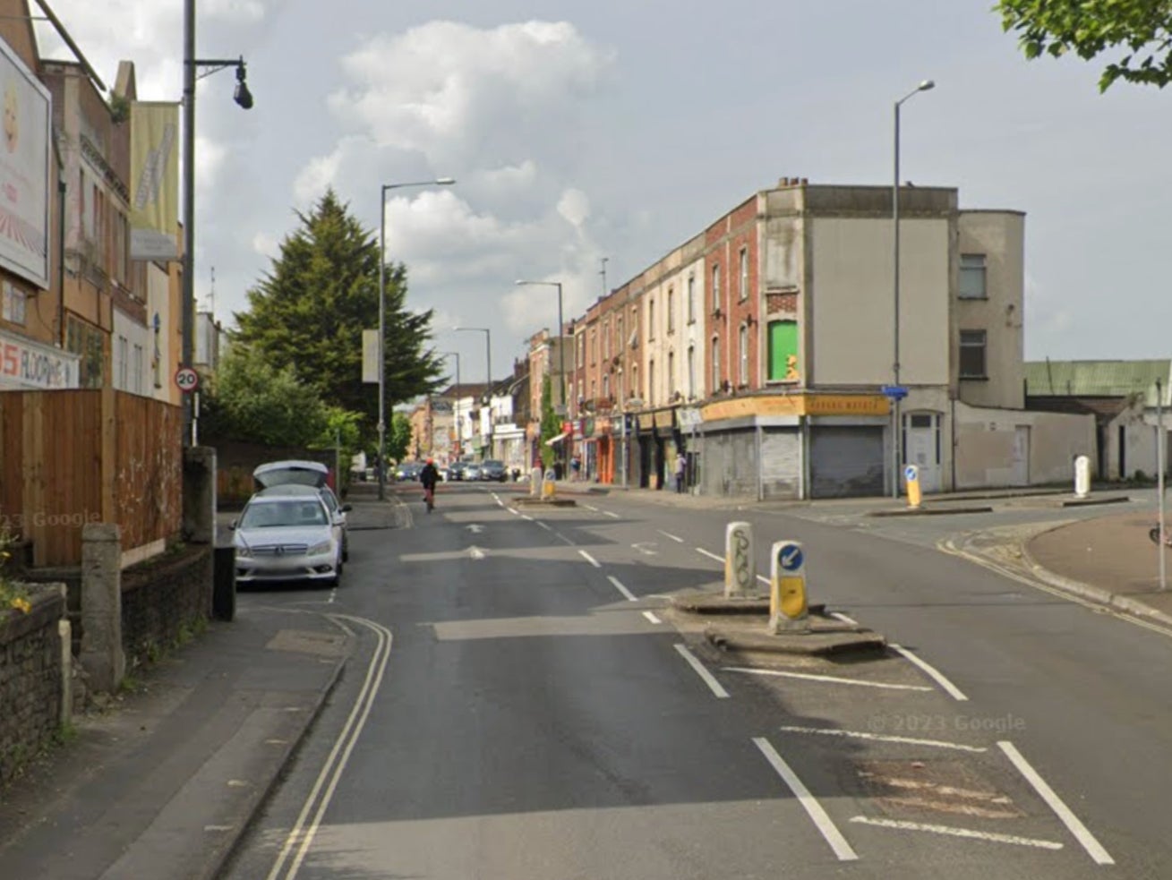 The victim was knifed by a man on Stapleton Road in the east of the city at around 5.40pm on Friday