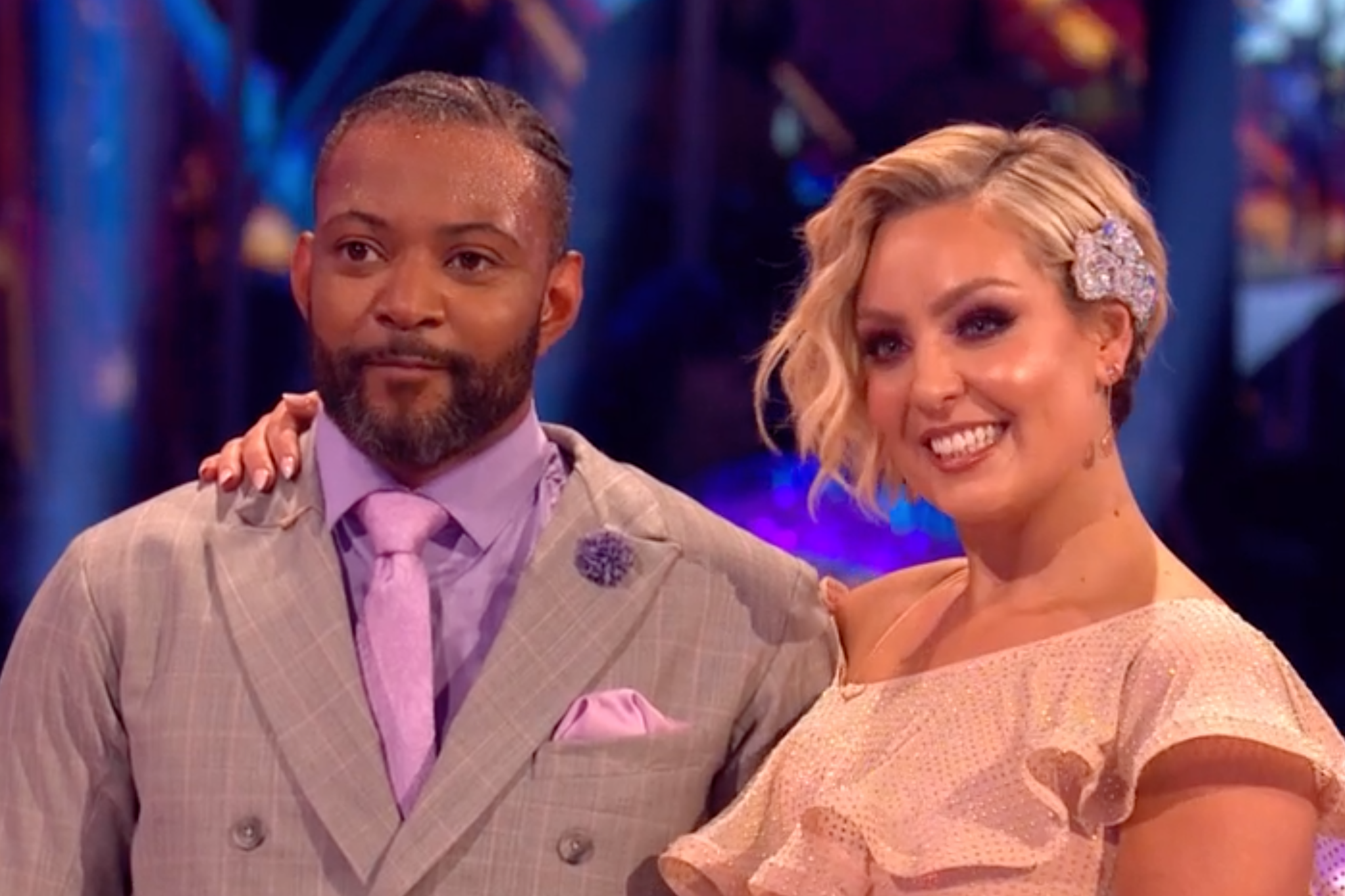 Amy Dowden and her partner JB Gill on ‘Strictly’ 2024