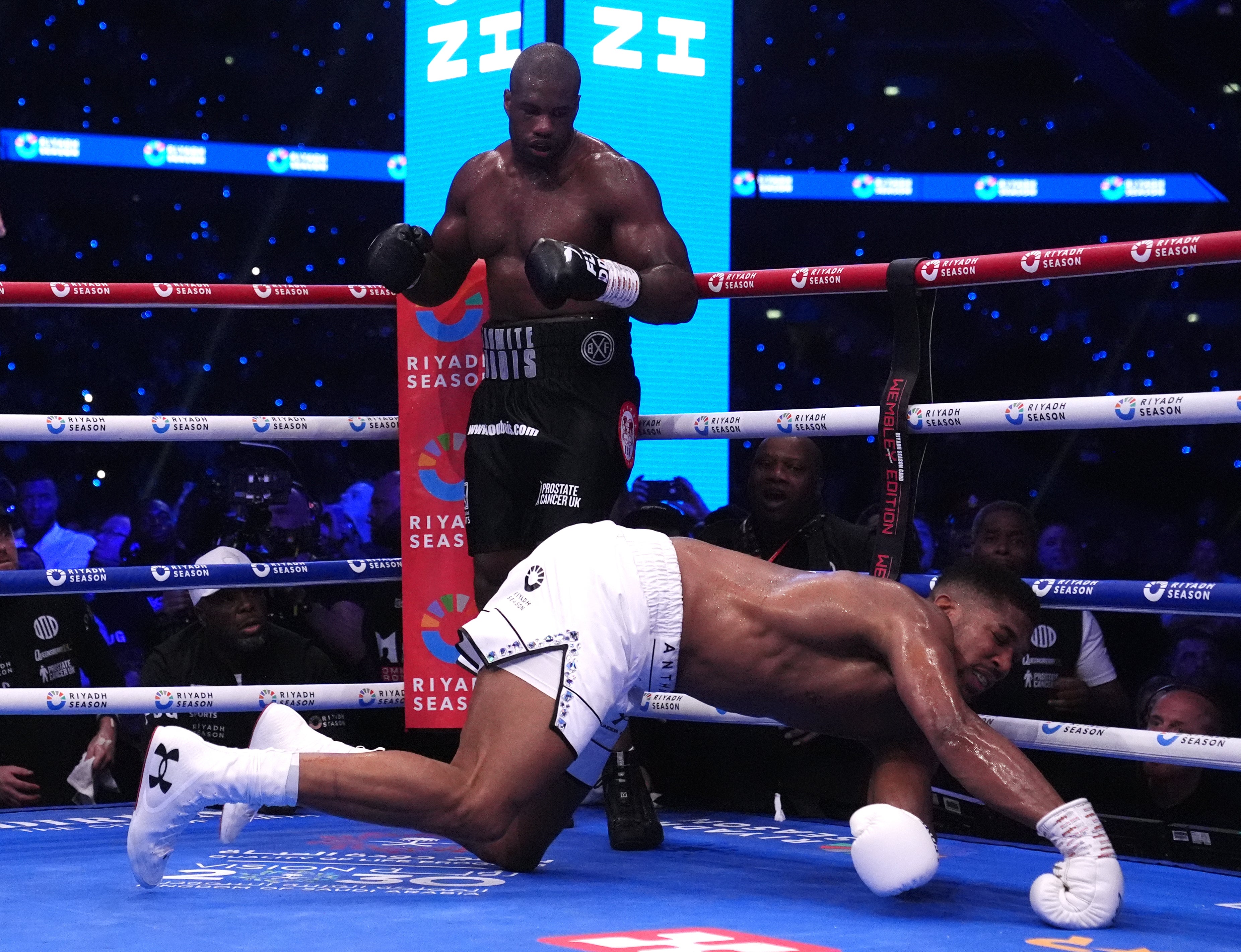 Daniel Dubois delivers the knockout blow (Bradley Collyer/PA)