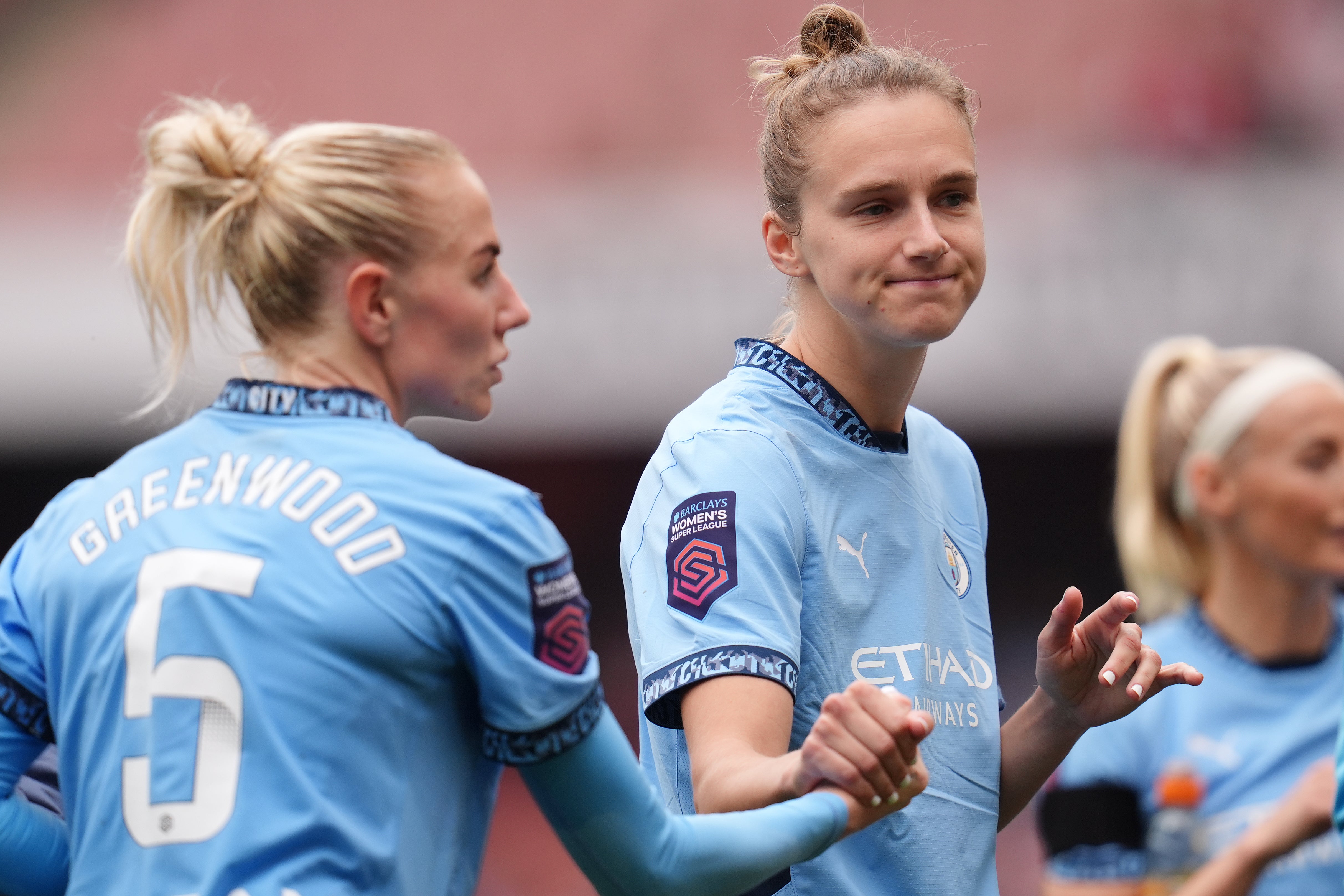 Vivianne Miedema scored on her return to face former club Arsenal