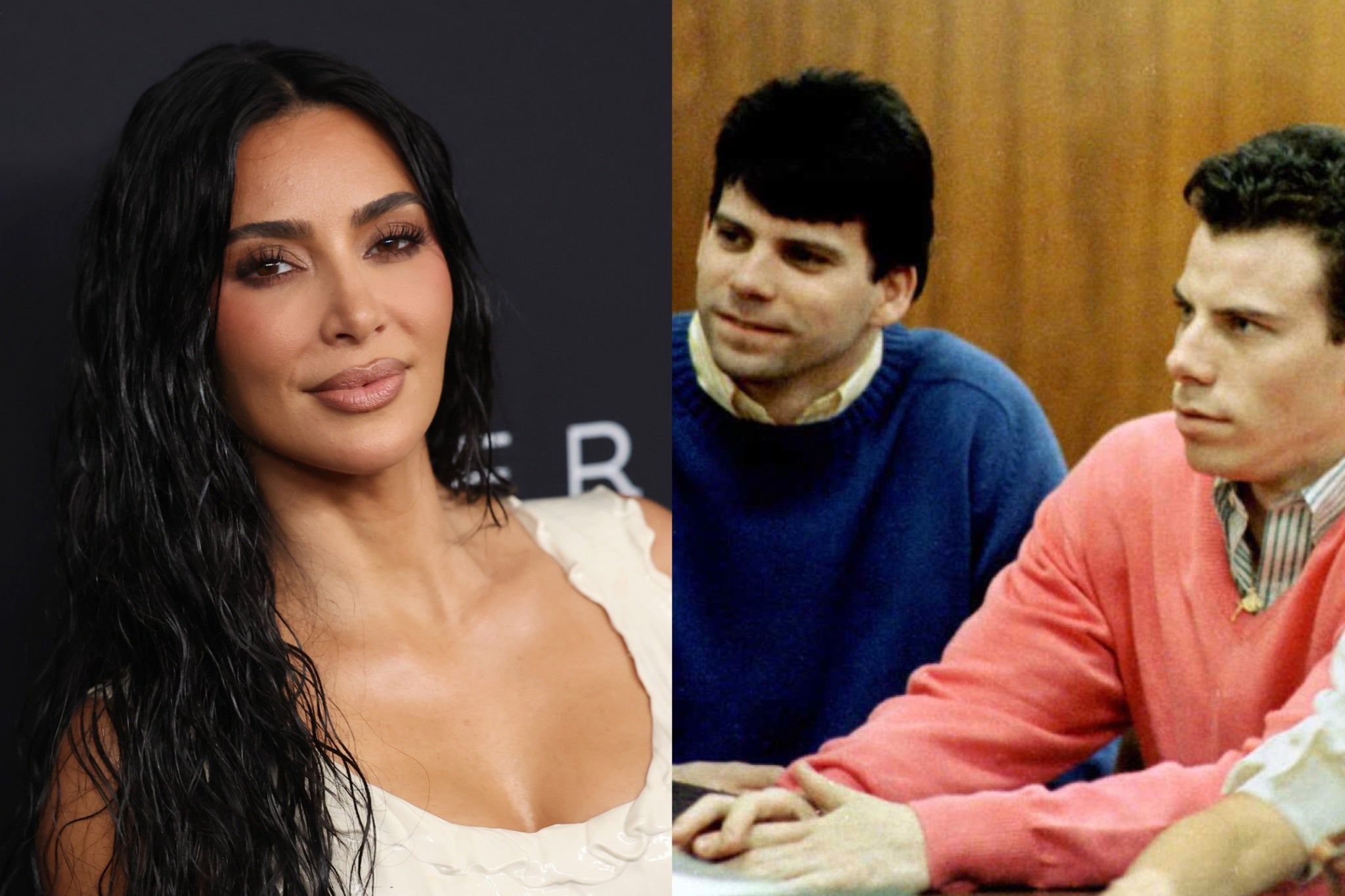 Kim Kardashian, Lyle and Erik Menendez