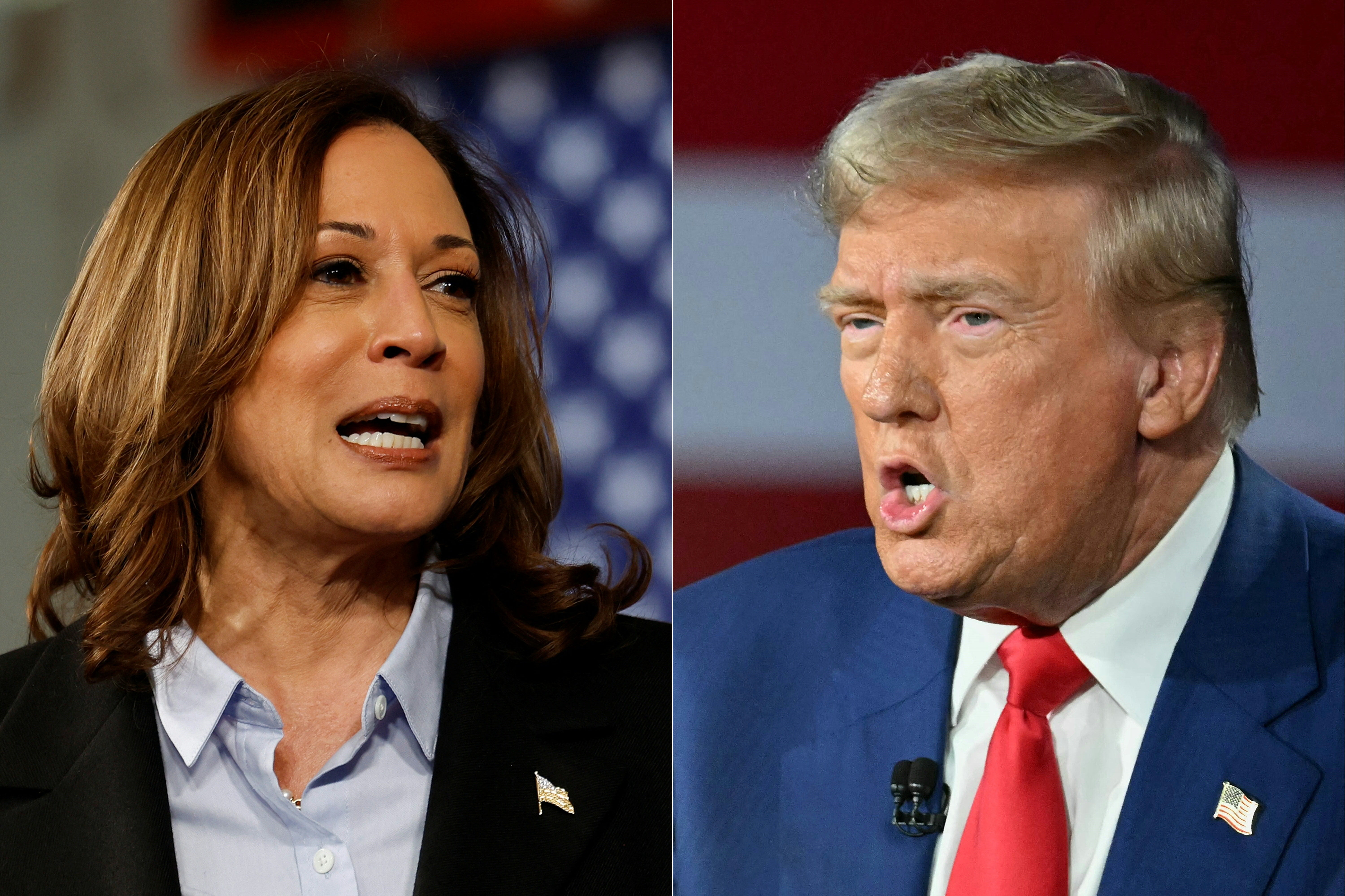 Trump questioned Harris’s heritage during a speech in July