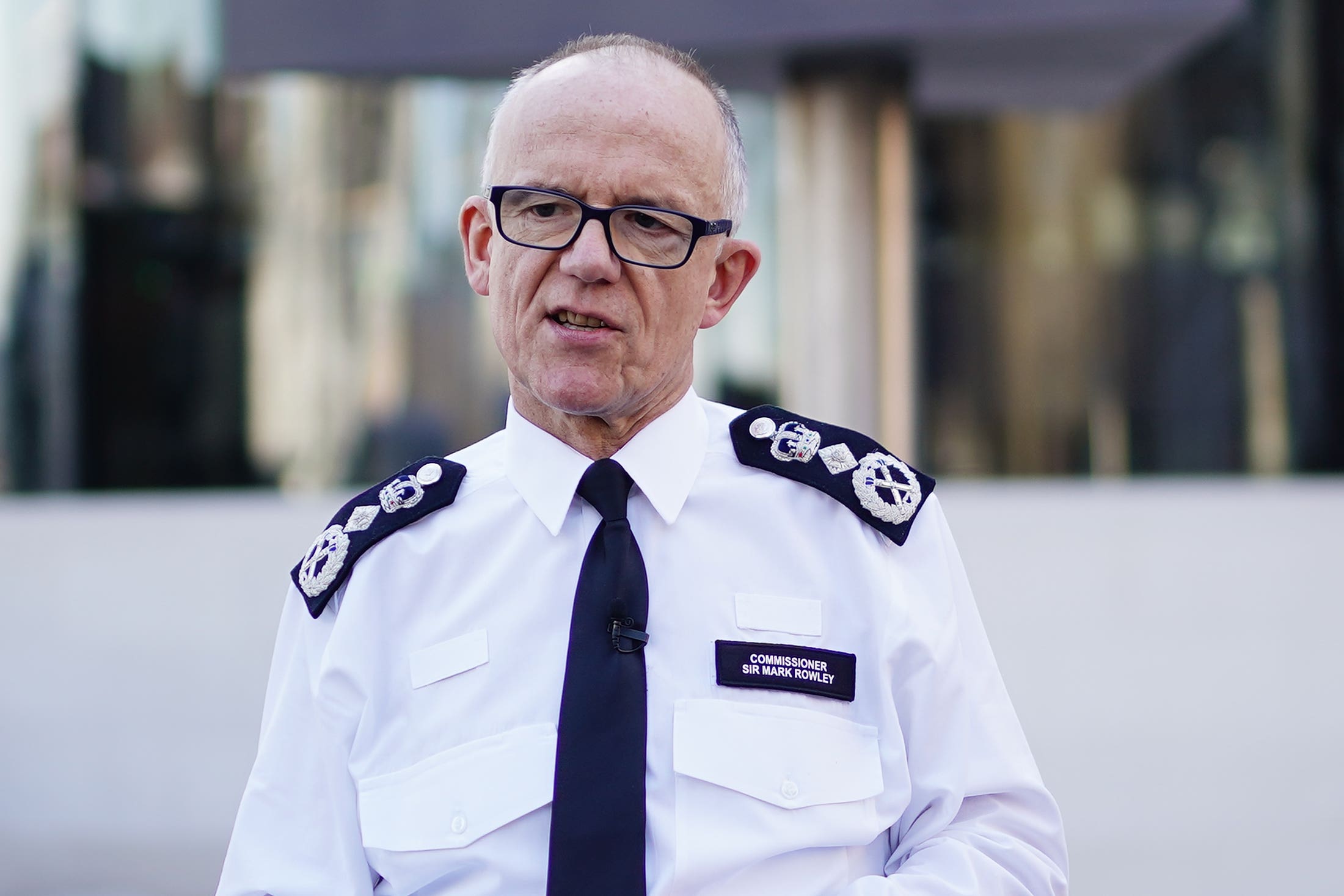 Metropolitan Police Commissioner Sir Mark Rowley (Aaron Chown/PA)