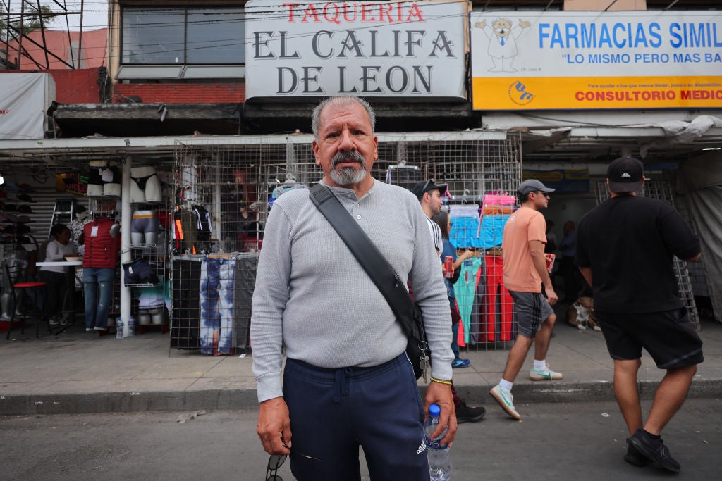 Mario Hernández, co-owner of the Michelin-star winning El Califa de León in Mexico City