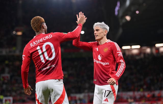 <p>Marcus Rashford and Alejandro want to leave Old Trafford</p>