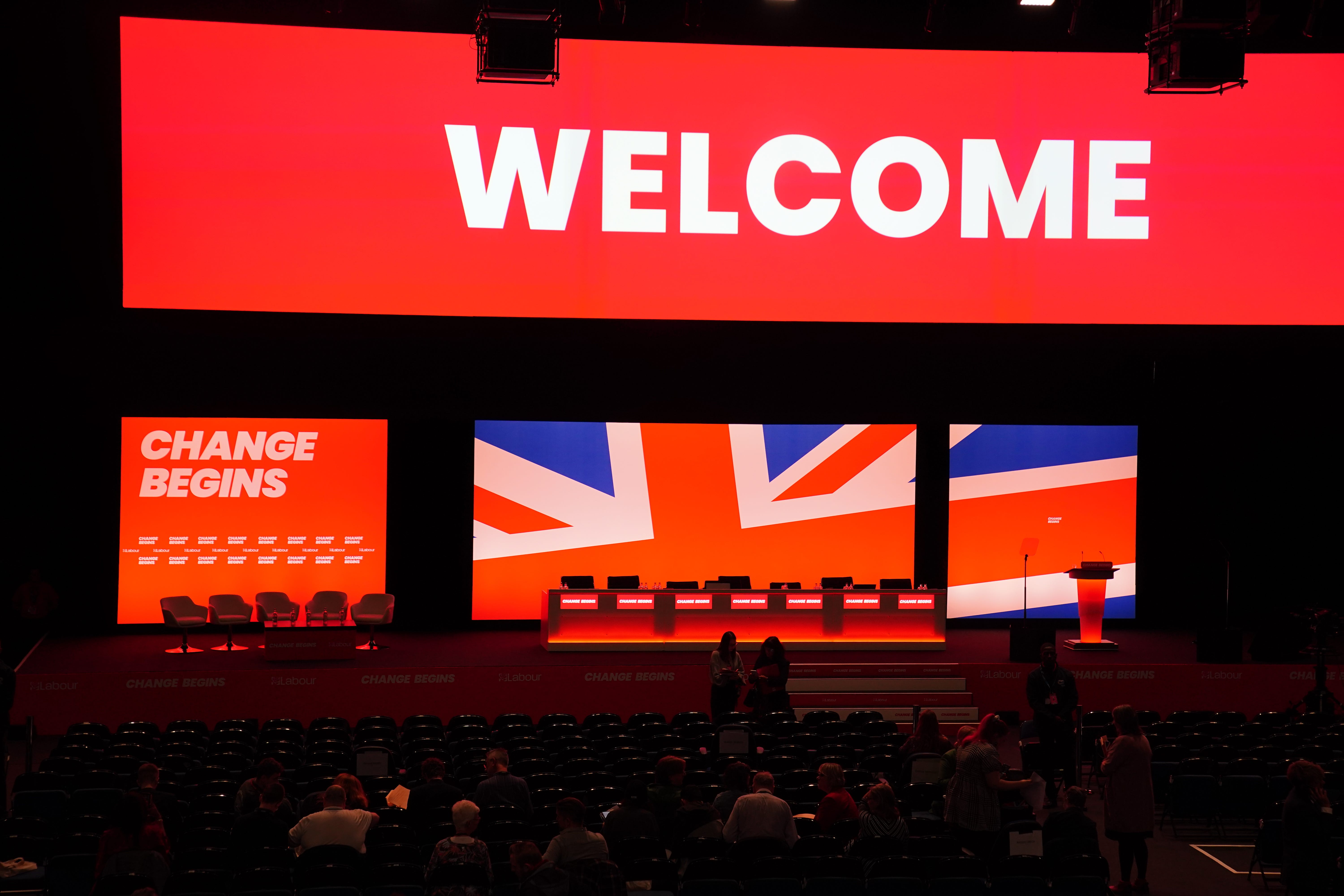 Labour is holding its party conference in Liverpool (Peter Byrne/PA)