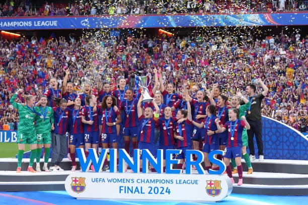 Barcelona will go into the Women’s Champions League as defending champions