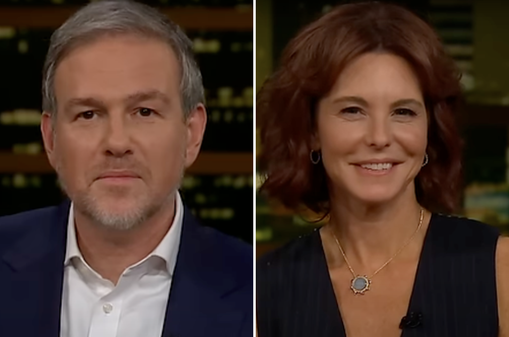 Bret Stephens and Stephanie Ruhle guest star on ‘Real Time with Bill Maher'