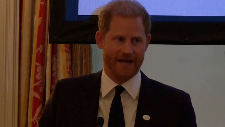 Prince Harry paid tribute to the young people being honoured at The Diana Awards.