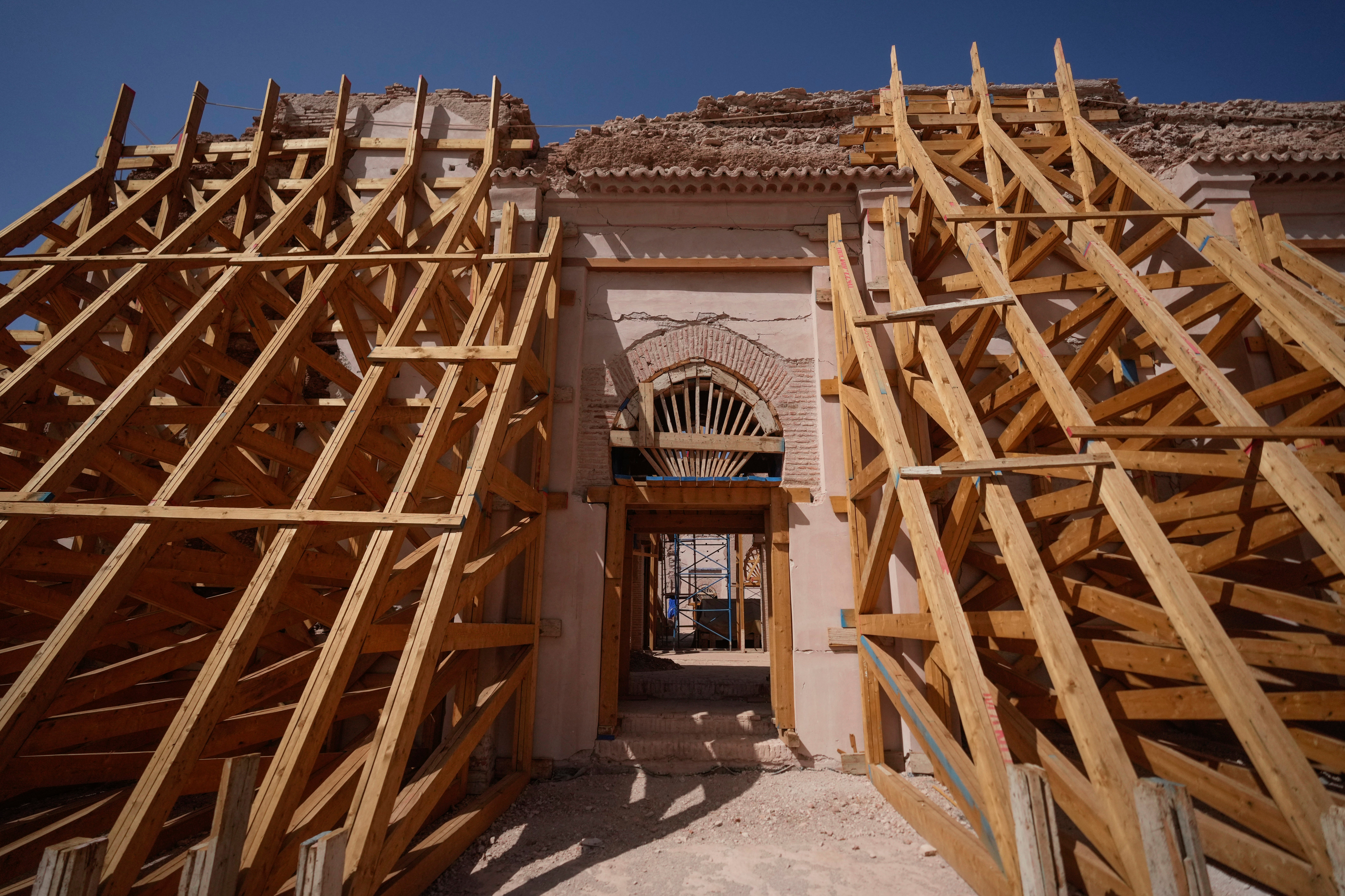 Morocco Earthquake Anniversary Mosque