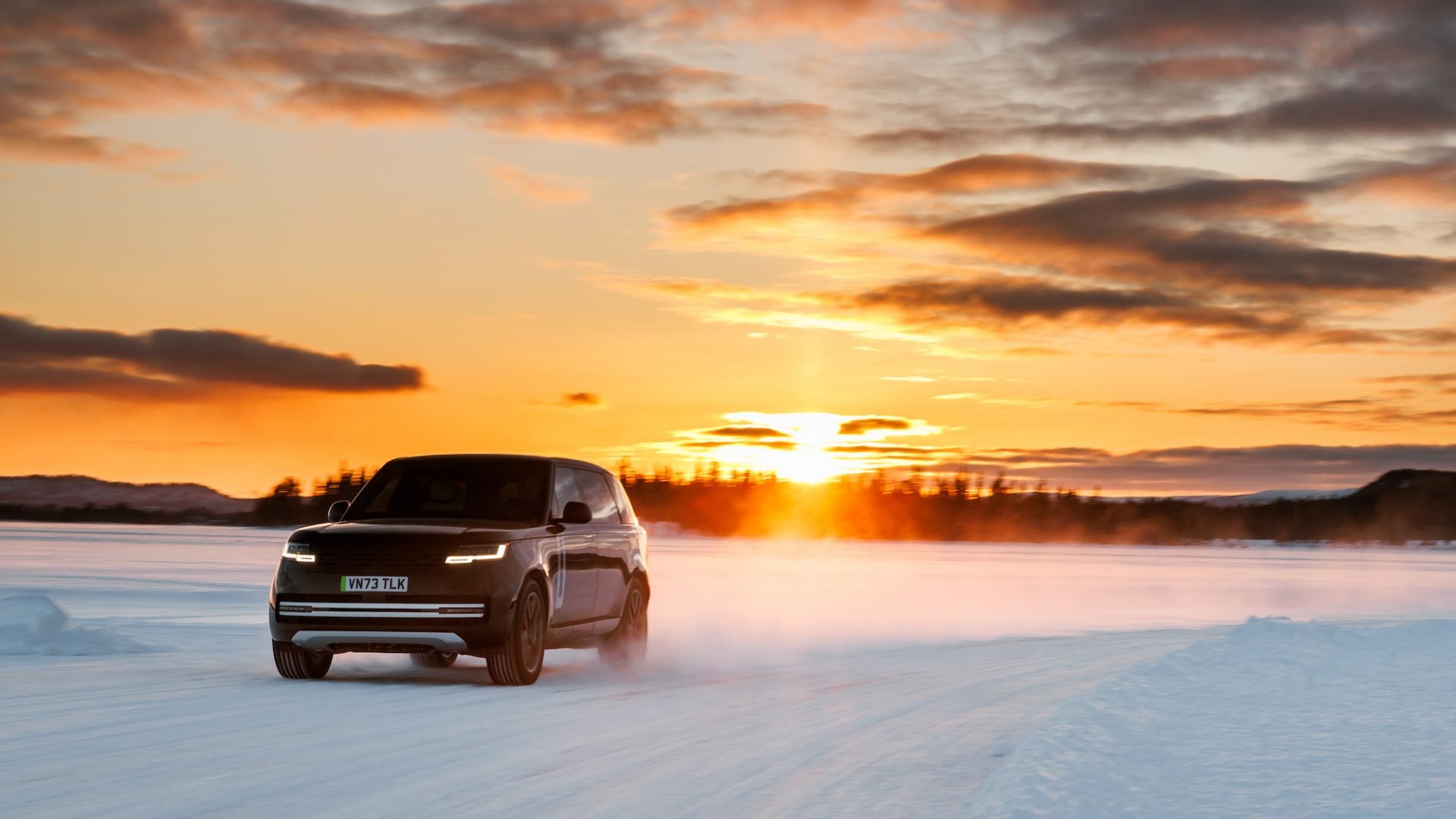 The electric Range Rover looks much like the standard model