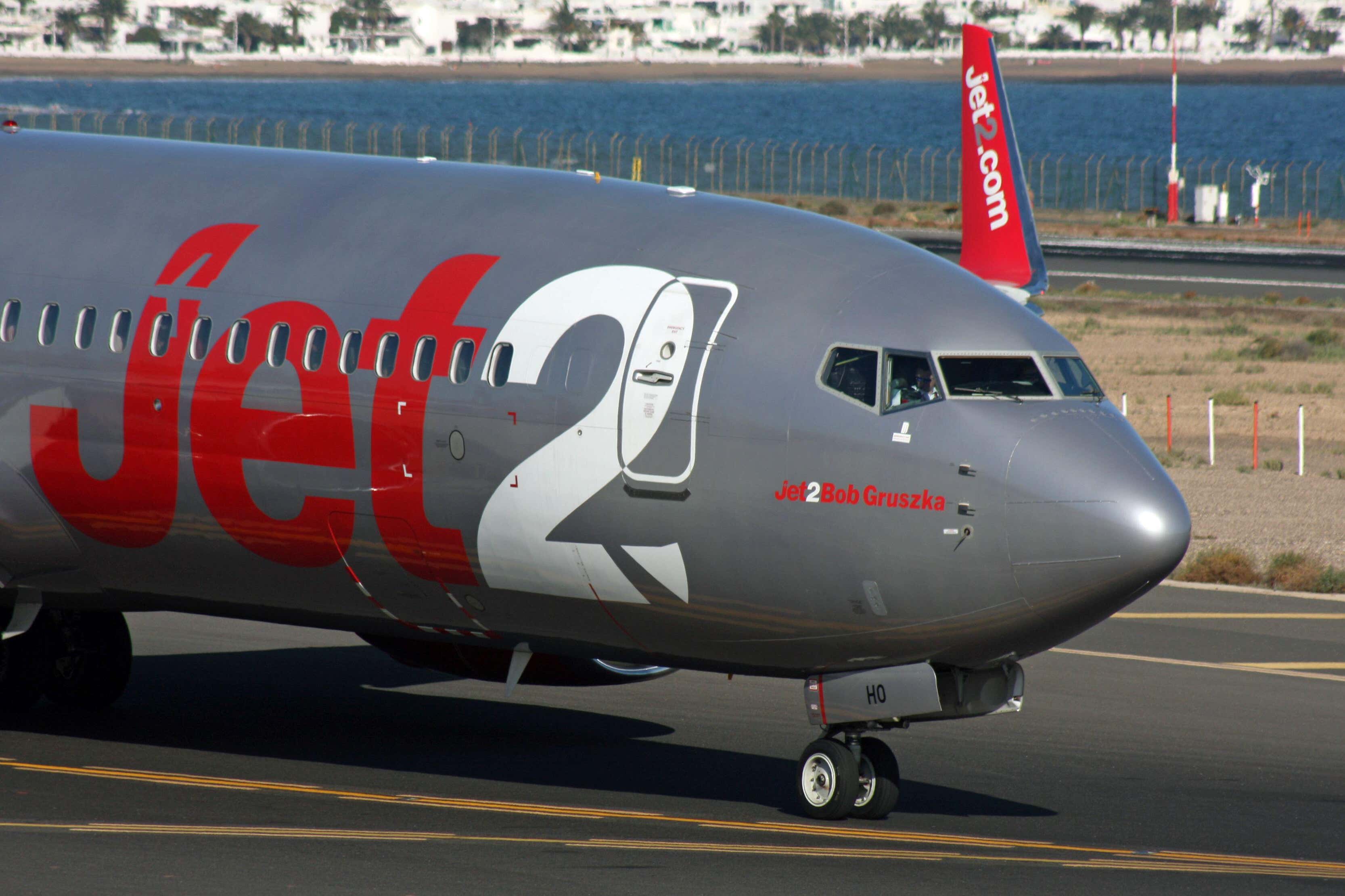 A Jet2.com passenger died onboard a flight to Liverpool, it has been reported (Alamy/PA)