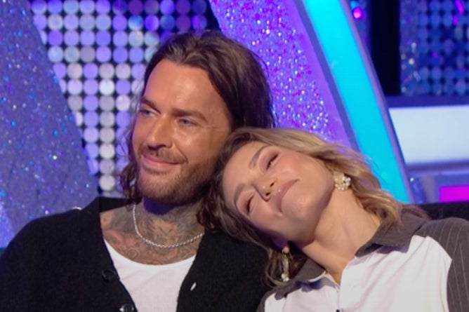 Wicks and his pro dancer on ‘It Takes Two’