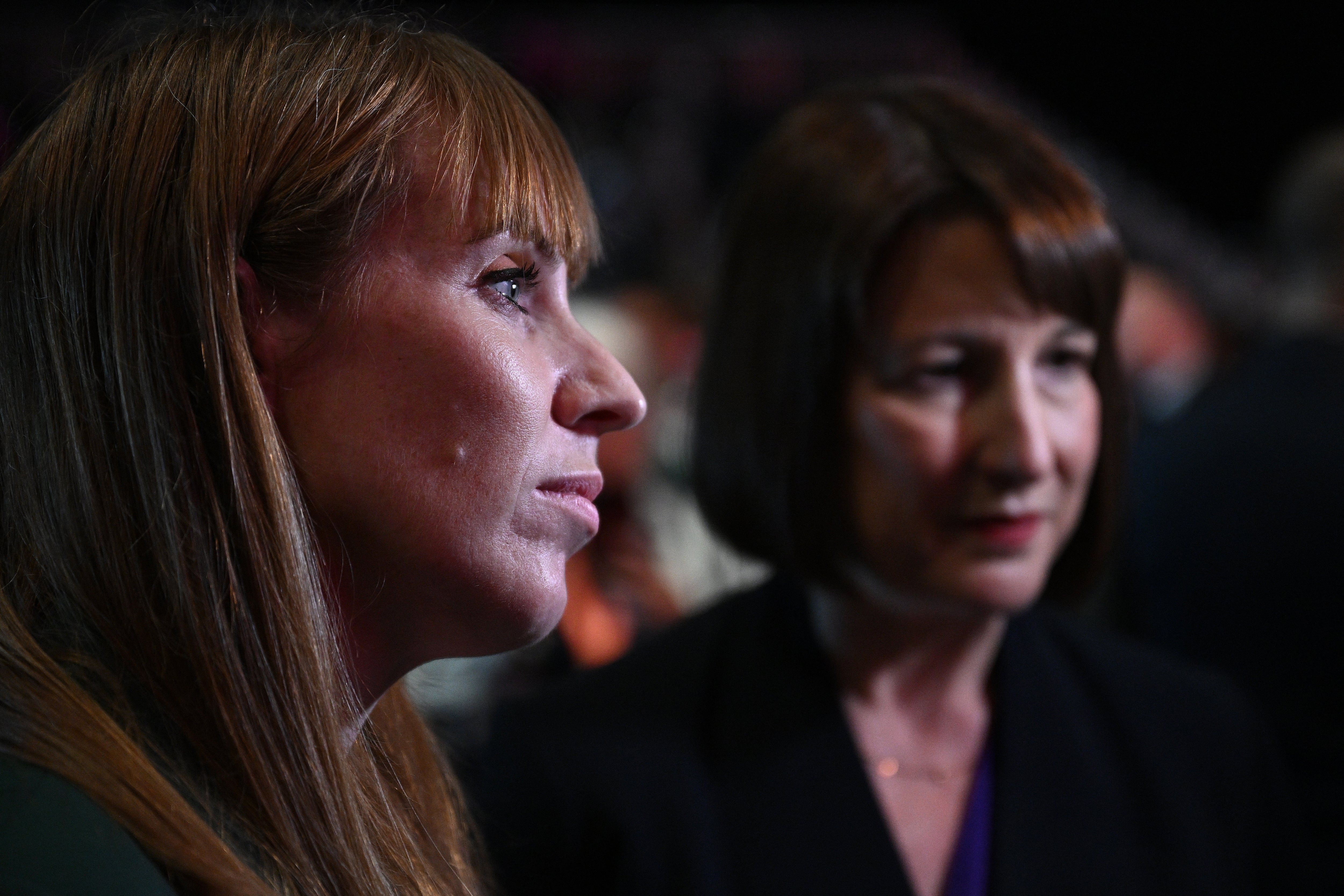 Deputy prime minister Angela Rayner and chancellor Rachel Reeves