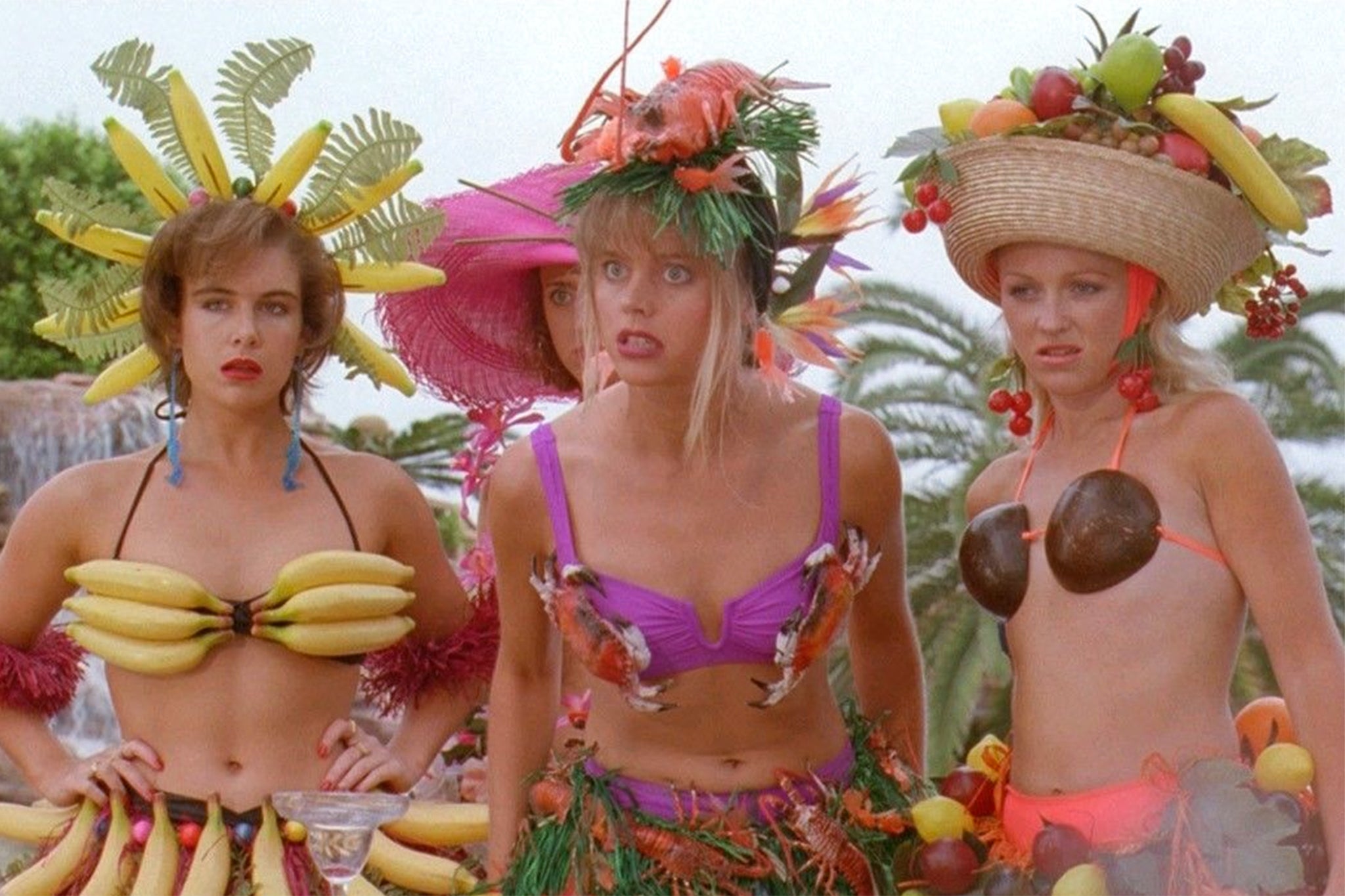 Pippa Grandison as Nicole (left), Sophie Lee as Tania Degano (centre) and Belinda Jarrett as Janine, Muriel’s so-called friends