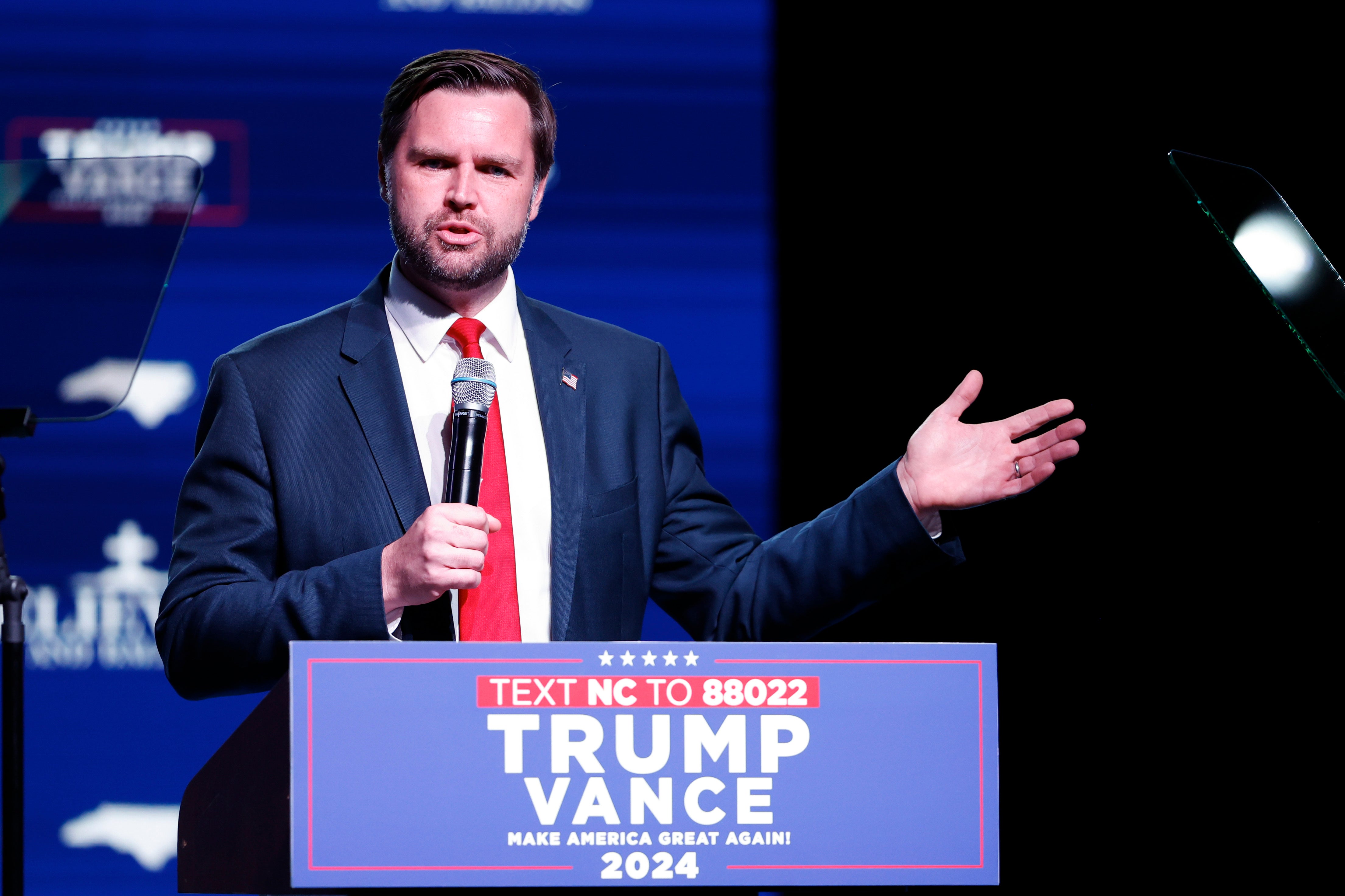 JD Vance struggled to give a straight answer when asked about Mark Robinson