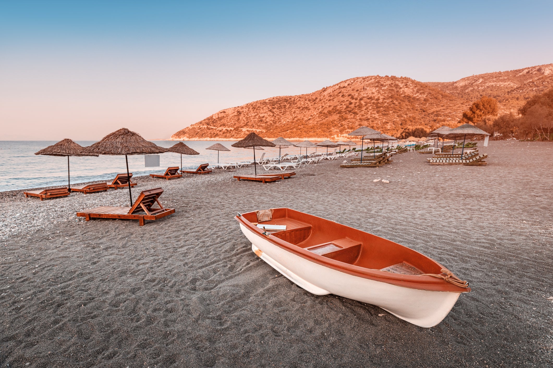 Ovabükü Beach on the Datça Peninsula in Turkey