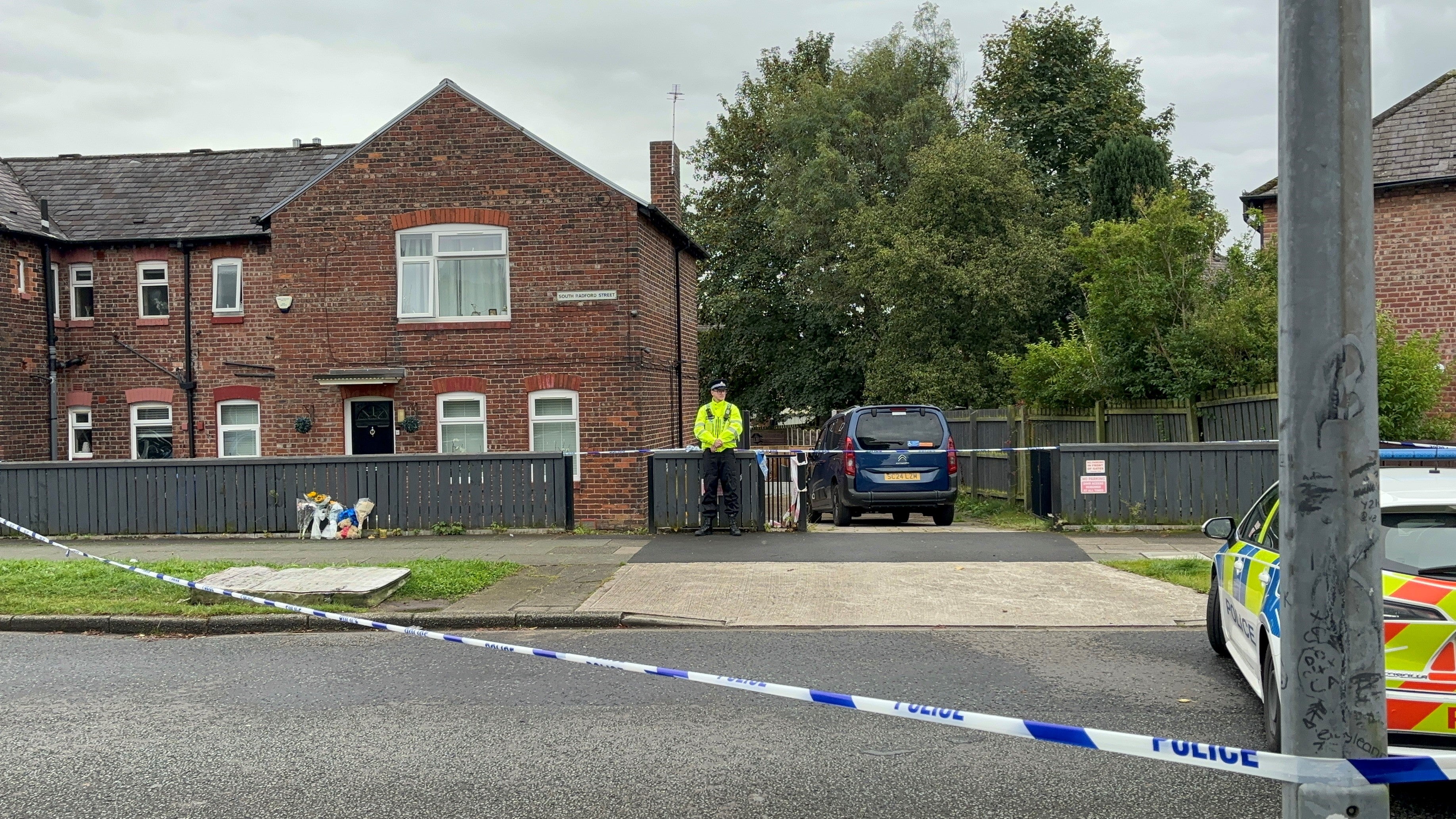 Officers were called following reports of a concern for welfare at the property in South Radford Street