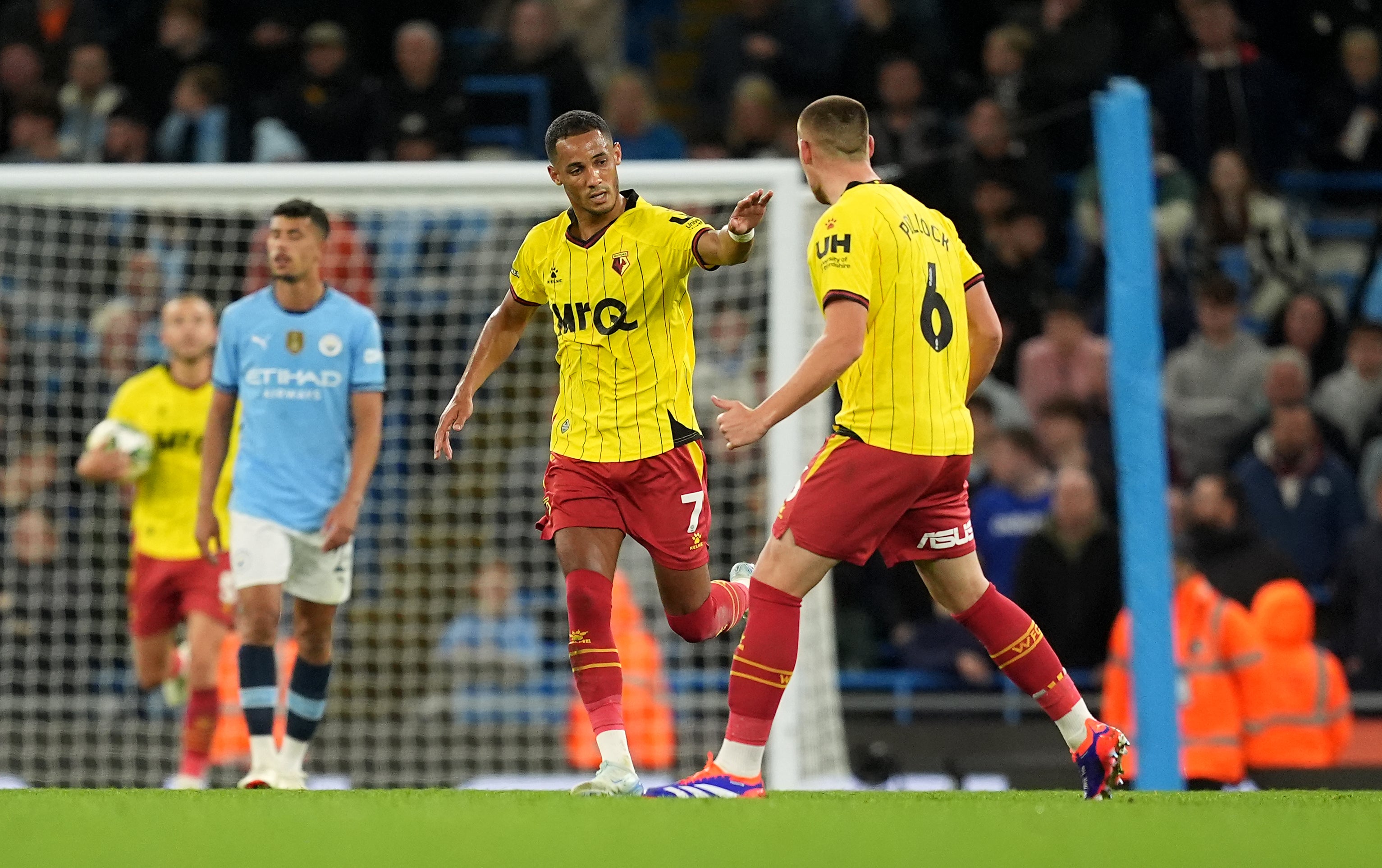 Ince pulls one back for Watford late in the game