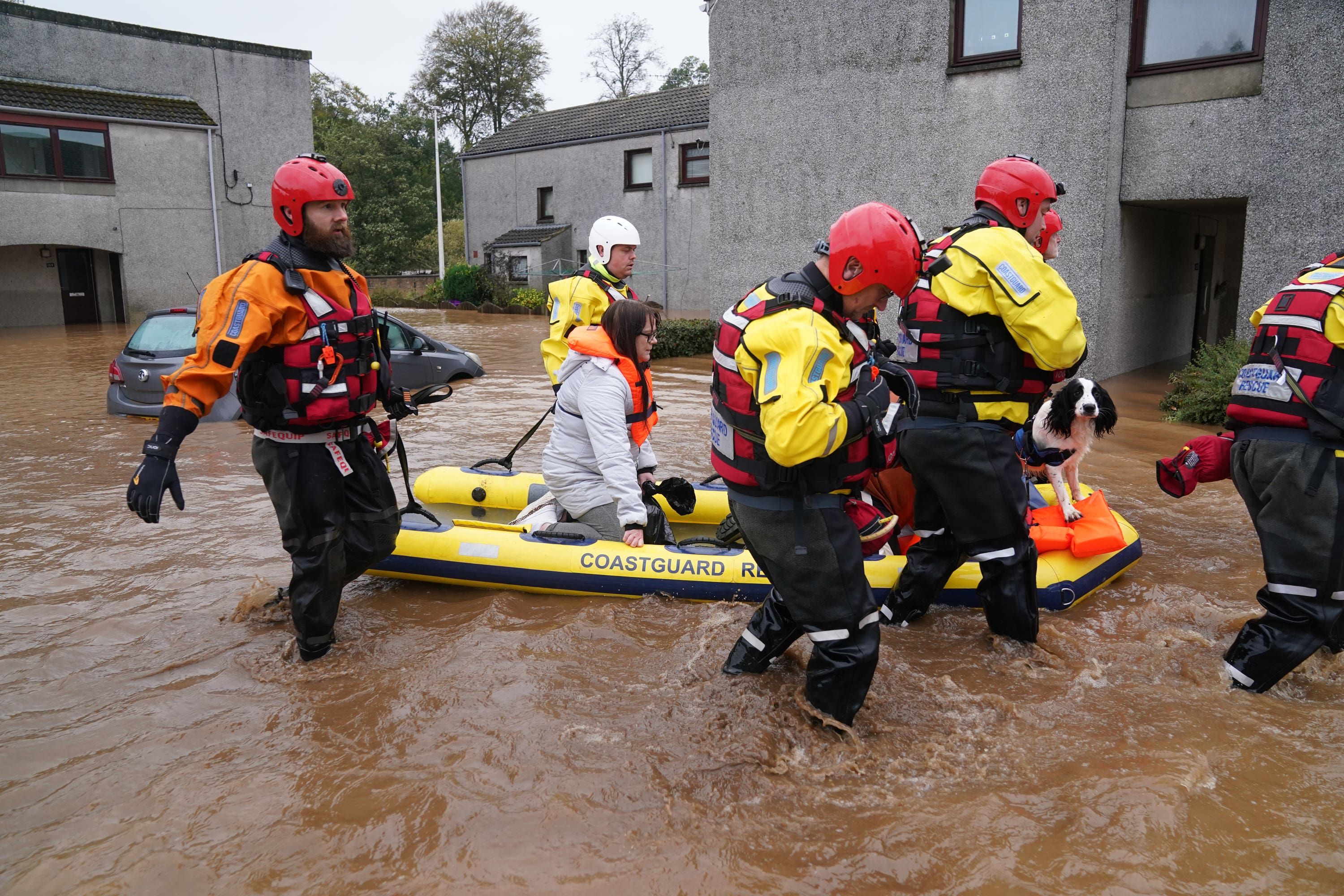 John Swinney has called for action to improve ‘climate resilience’ (Andrew Milligan/PA)