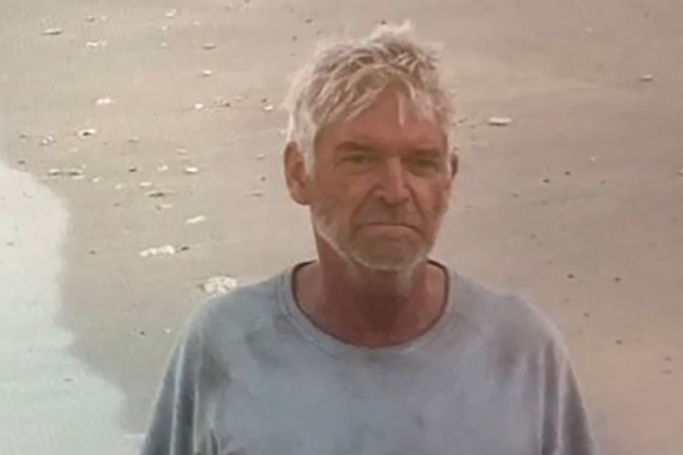 Phillip Schofield in the Channel 5 special, titled Cast Away, which sees him marooned on a tropical island for 10 days