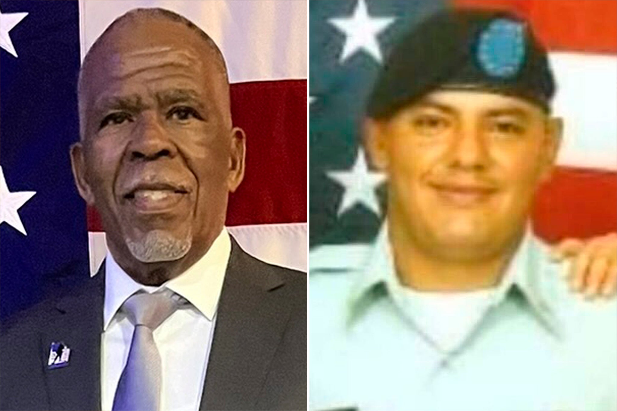 Military veterans Bienvenido Perez (left) and Juan Quiroz (right) were both deported following run-ins with the law. They are some of the thousands of undocumentary military vets in the US