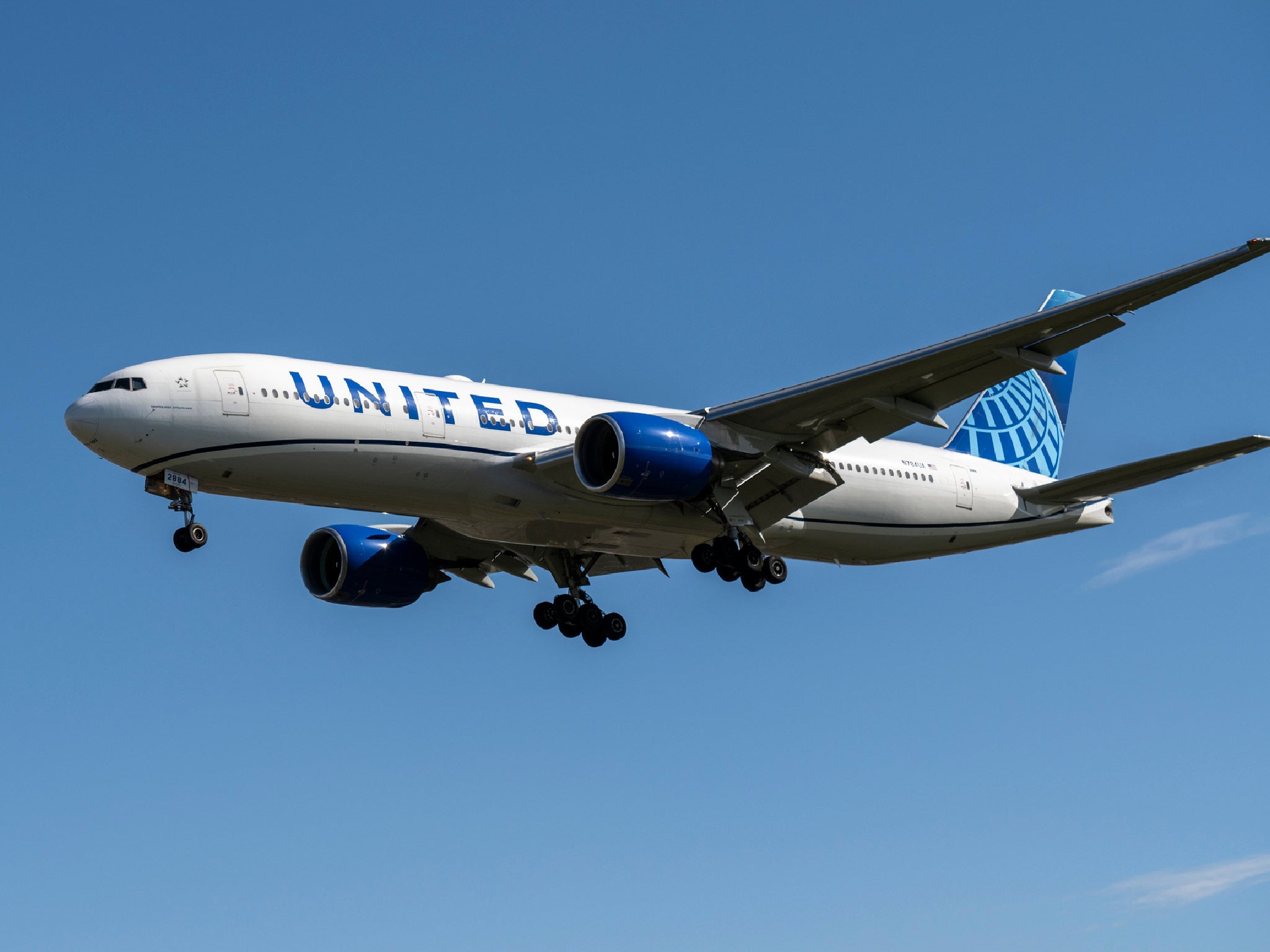 United Airlines flight 2428 encountered problems coming into land at San Francisco International airport