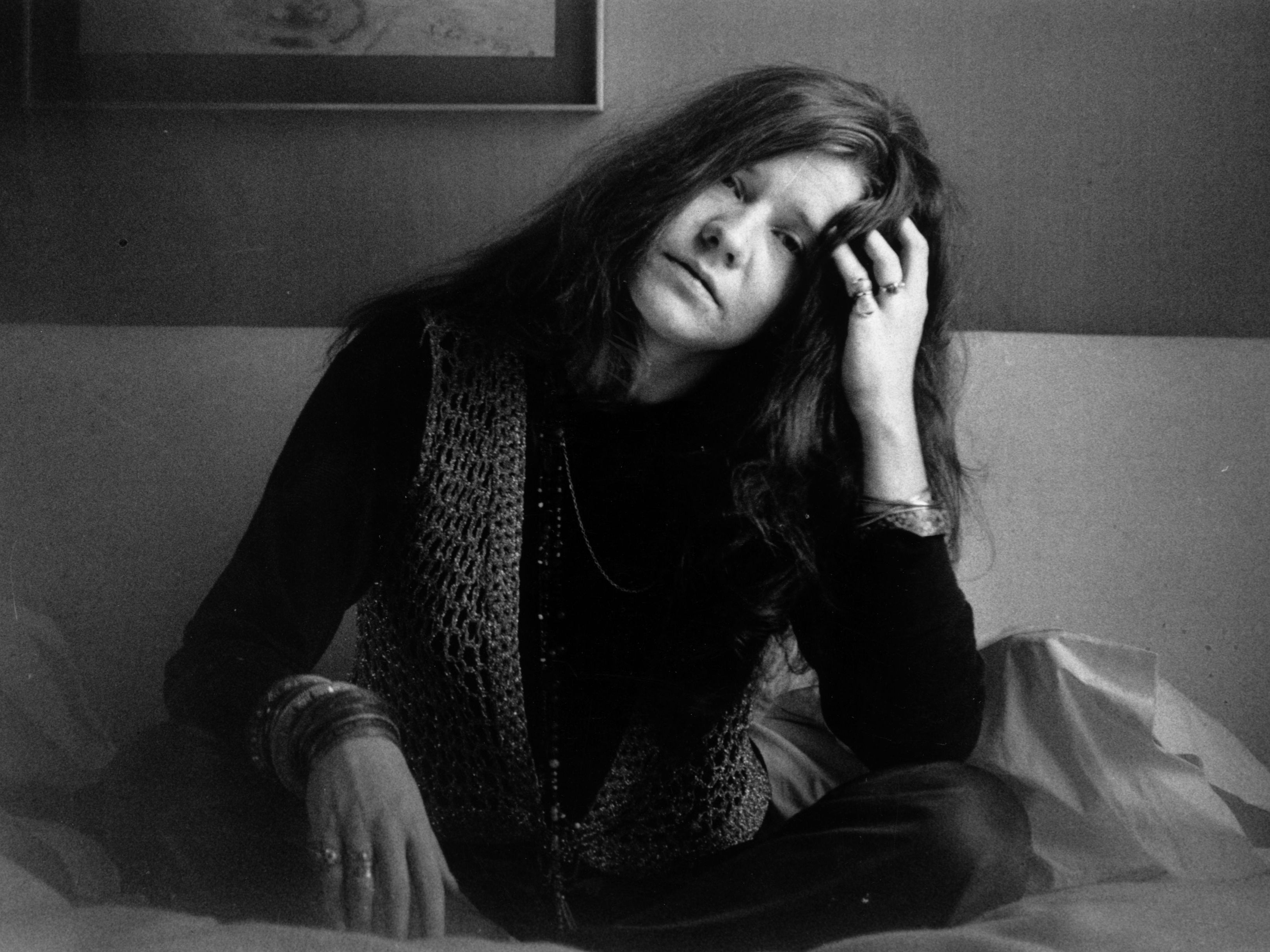 Janis Joplin, pictured in 1969