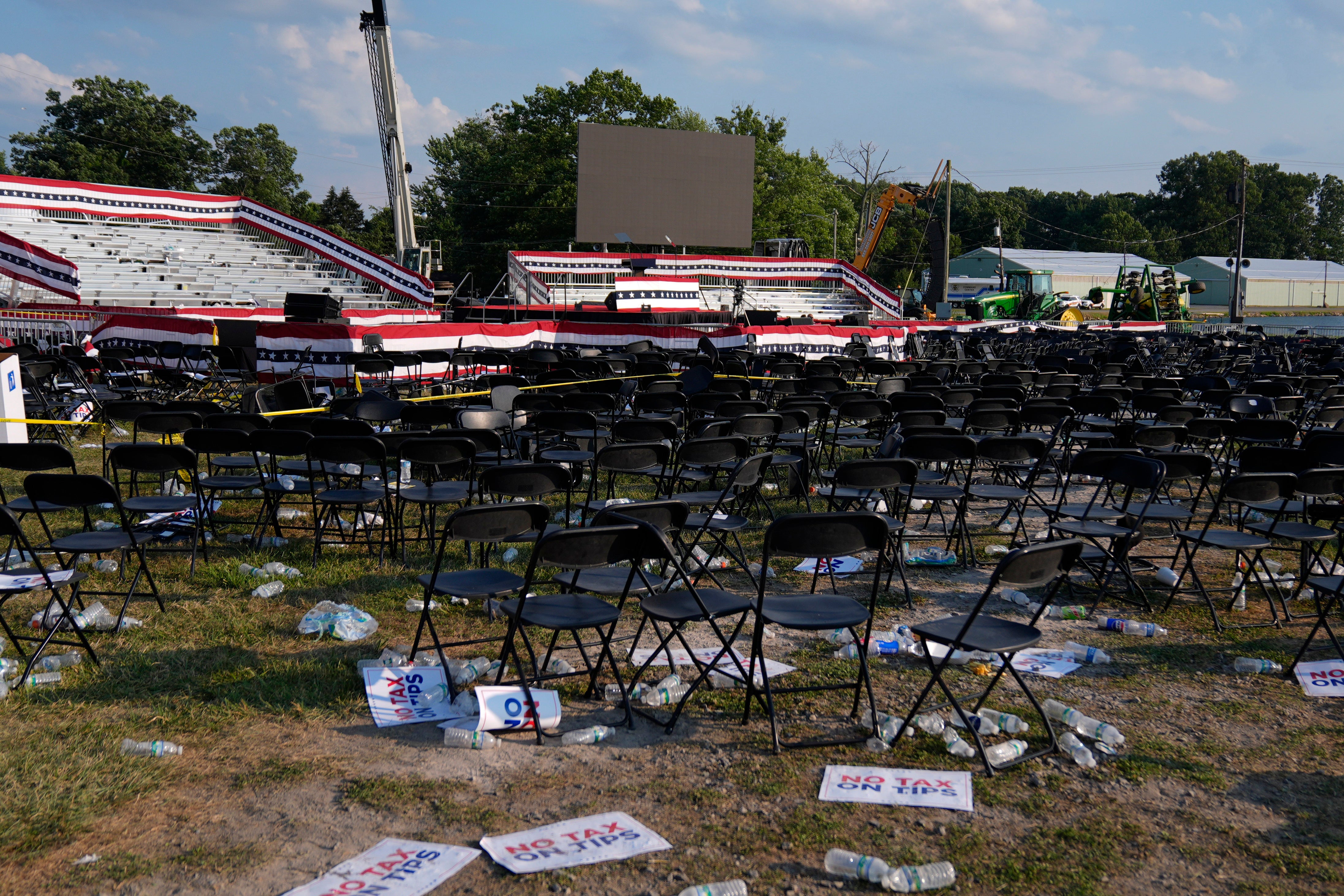 Trump’s campaign cited threats from Iran in its request. The former president has also faced two assassination attempts, including one in Butler, Pennsylvania (pictured)