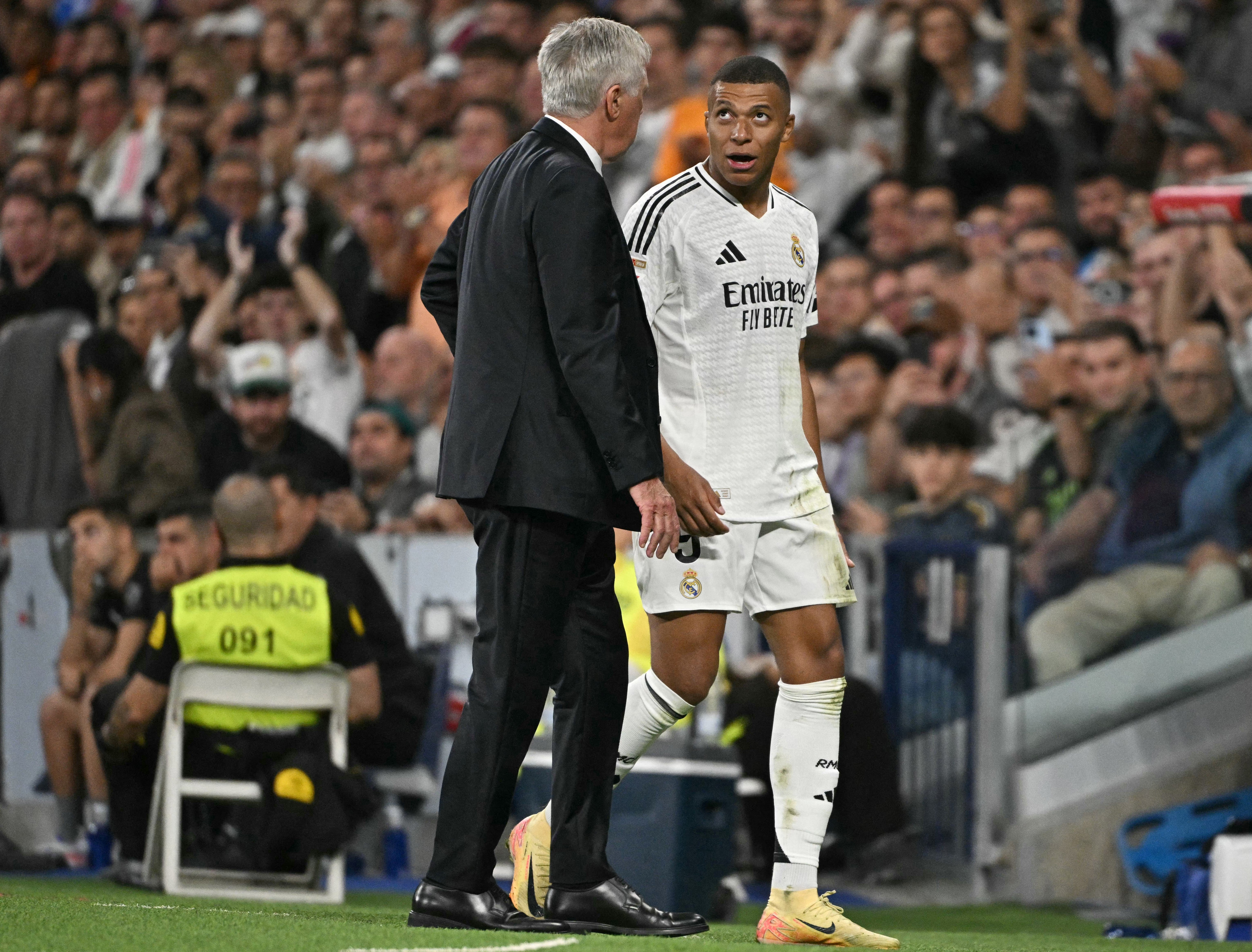 Kylian Mbappe faces time on the sidelines after sustaining an injury