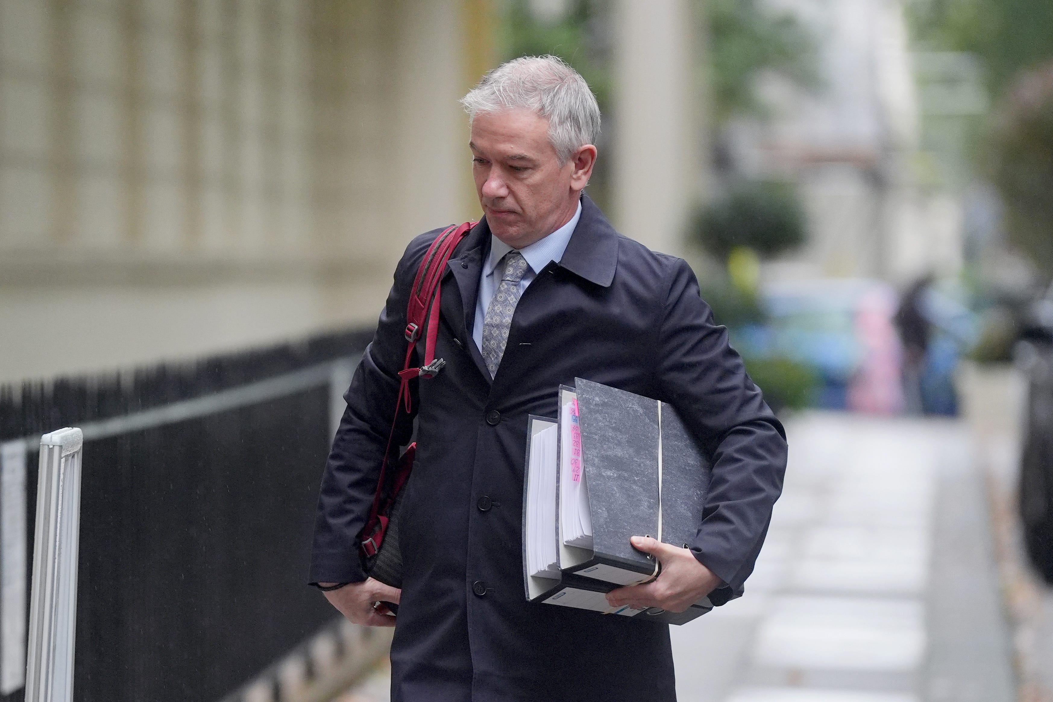 Professor Sir Gregor Smith, chief medical officer for Scotland, arrives to give evidence for Module 3 to the UK Covid-19 Inquiry at Dorland House in London. This portion of the probe will explore the impact of the pandemic on healthcare systems in the four nations. Picture date: Wednesday September 25, 2024.